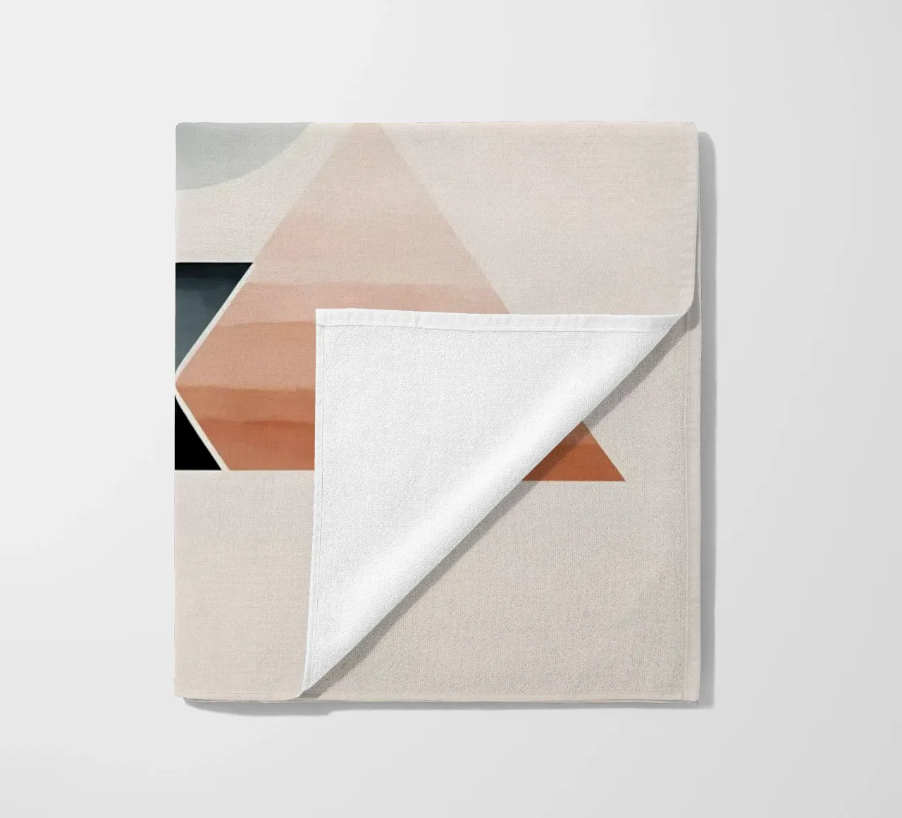 Geometrischer Minimalismus 02 Strandtuch von Minimalism