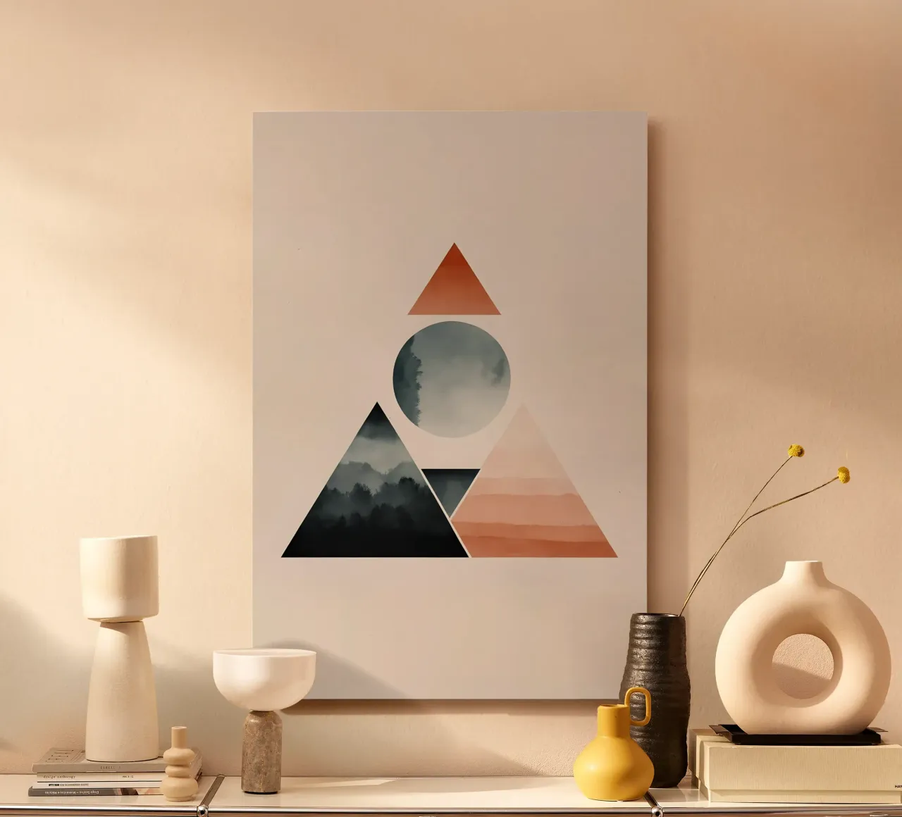 Minimalismo geometrico 02 alluminio dibond da Minimalism