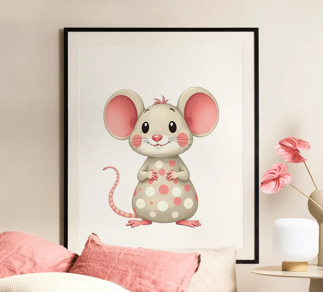 Mouse_5a poster by Tierisch bunt by LK