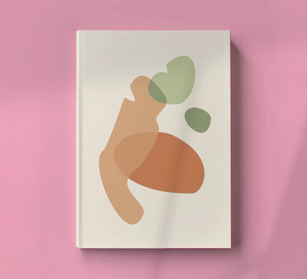 boho abstract pastel 10 notebook by Yeadon