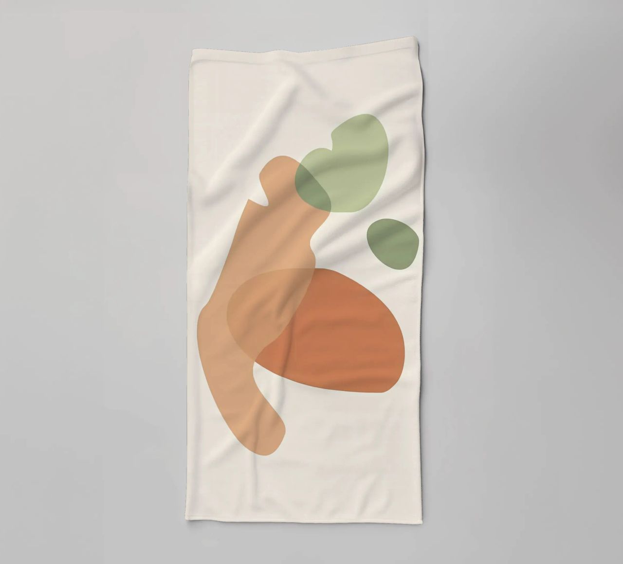 boho abstract pastel 10 towel by Yeadon