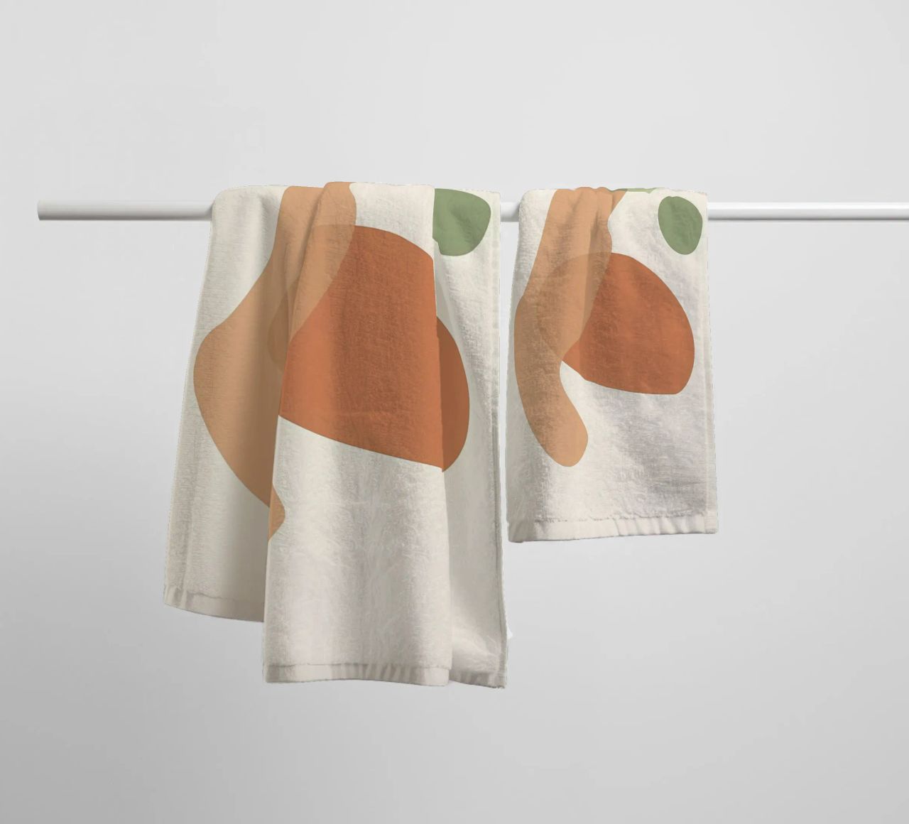 boho abstract pastel 10 towel by Yeadon