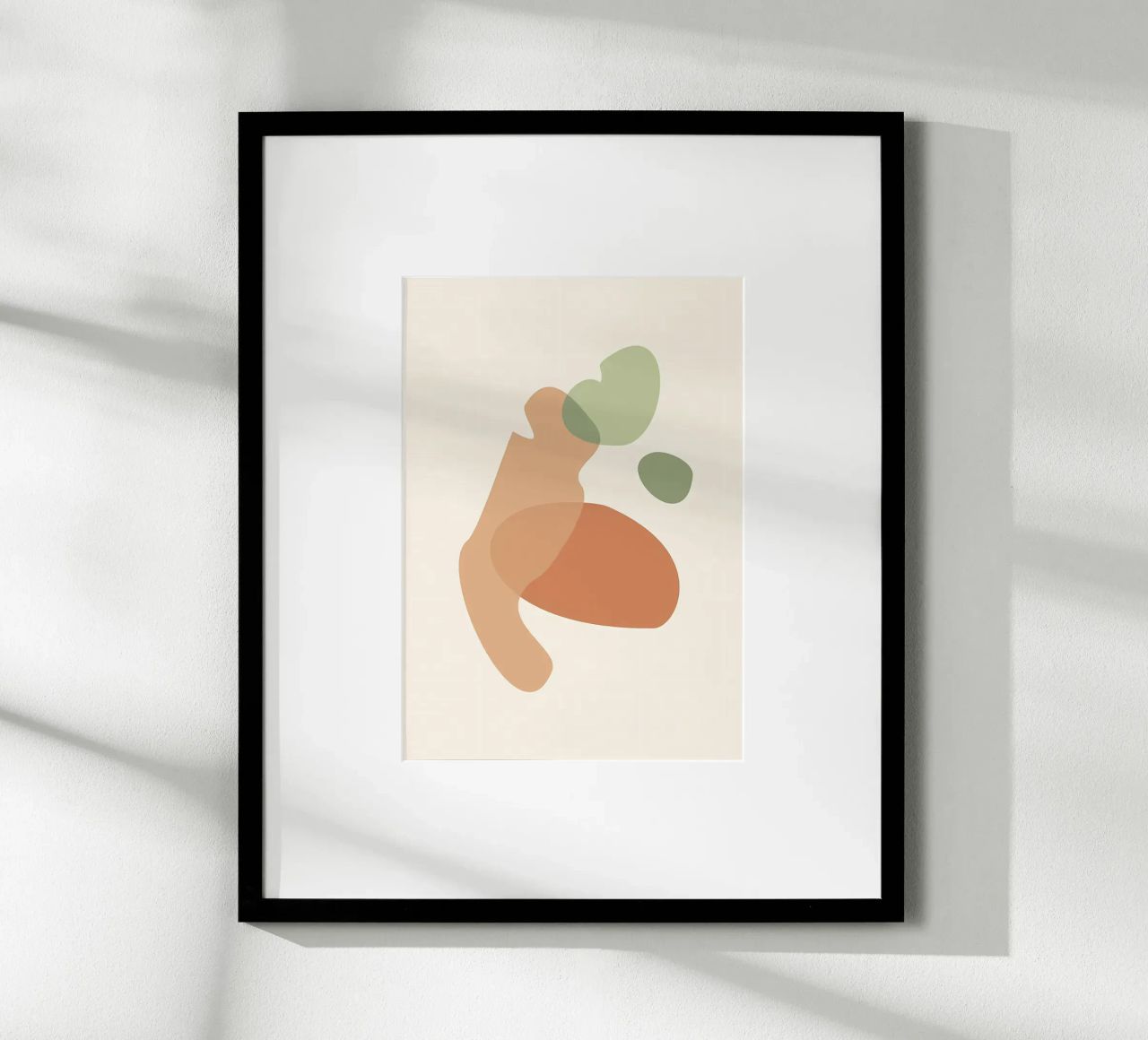 boho abstrait pastel 10 poster de Yeadon