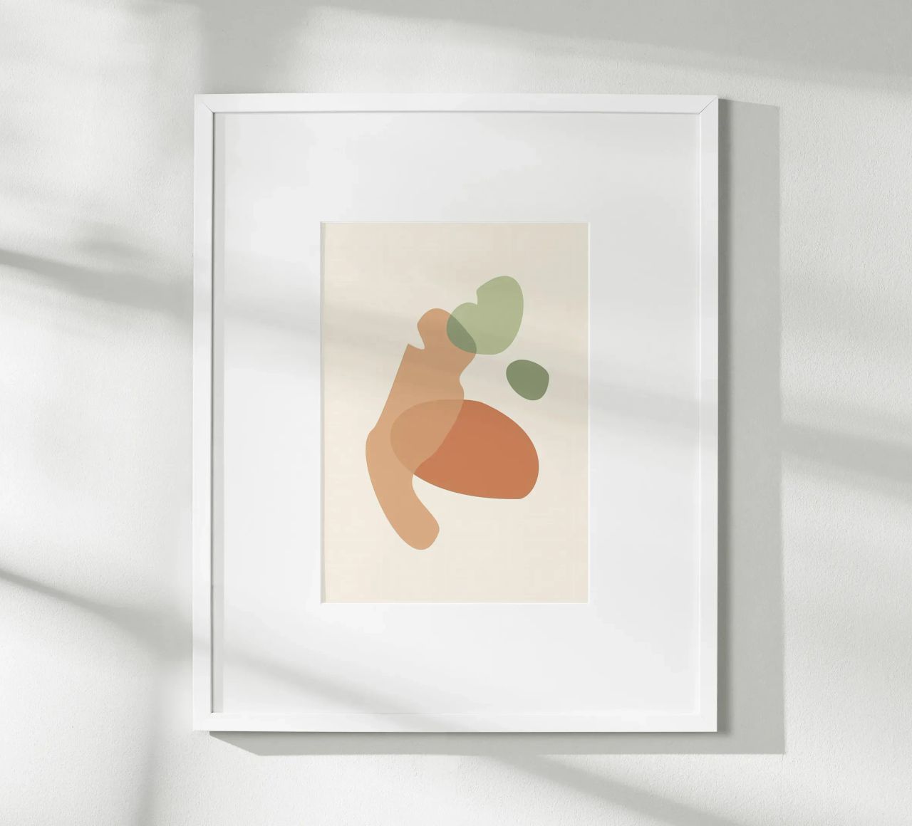 boho abstrait pastel 10 poster de Yeadon