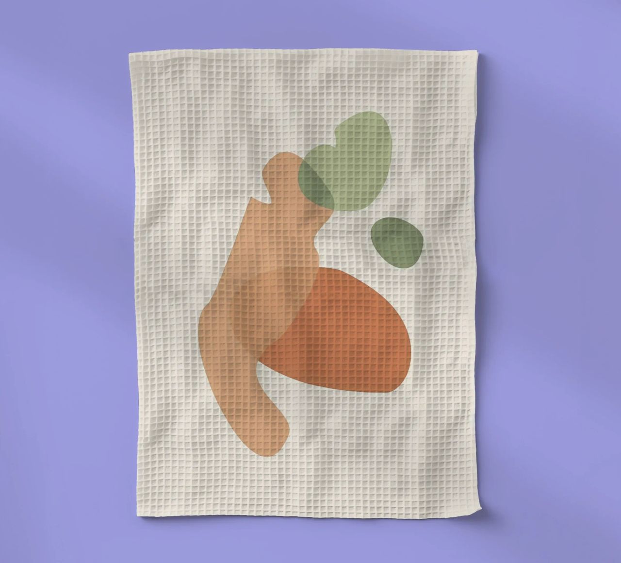 boho abstrait pastel 10 torchon de Yeadon