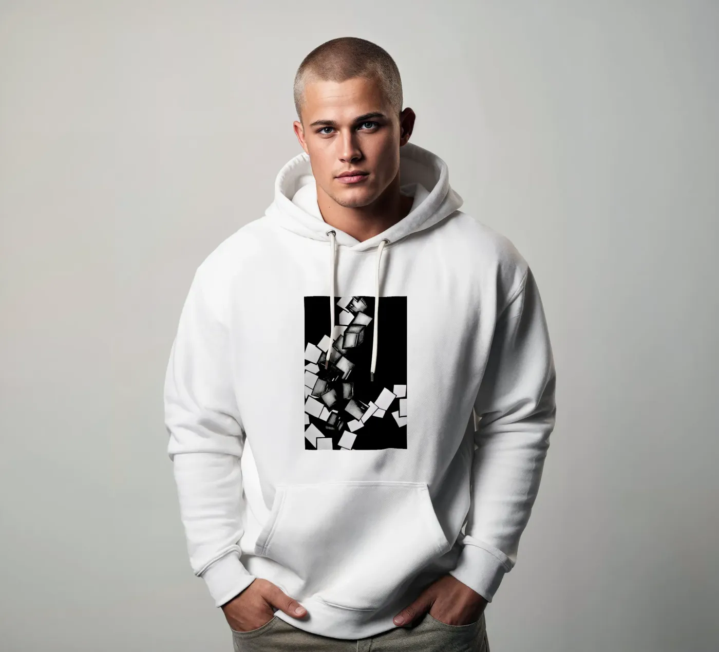 CUBES hoodie by FRITSCH&FRITSCH