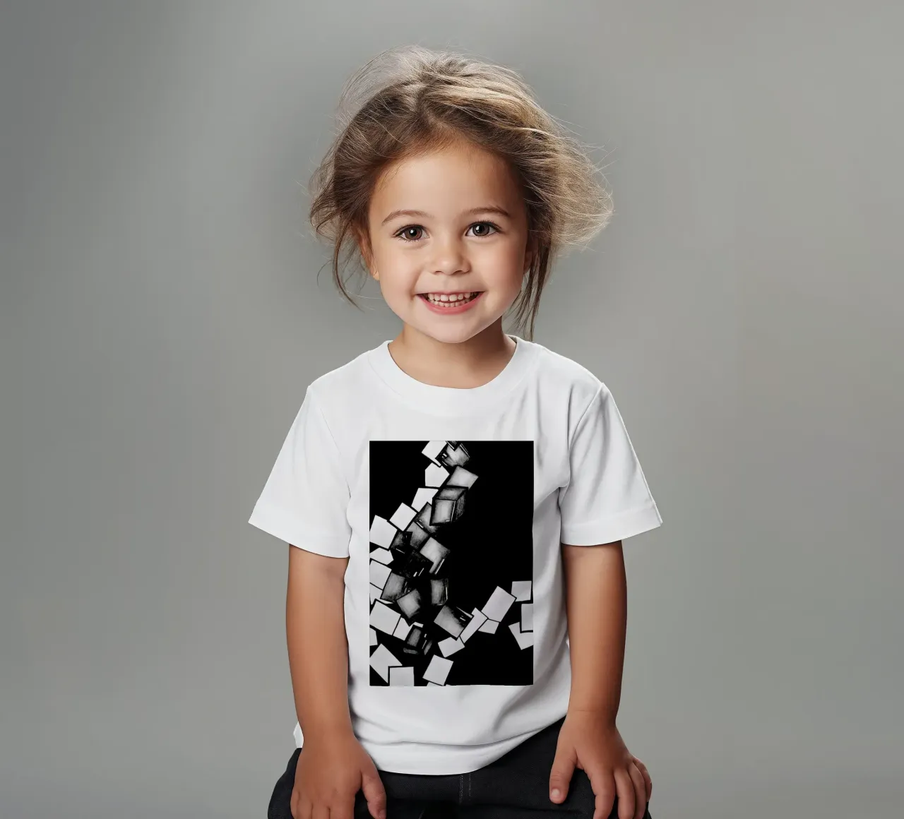 CUBES kinder t-shirt van FRITSCH&FRITSCH