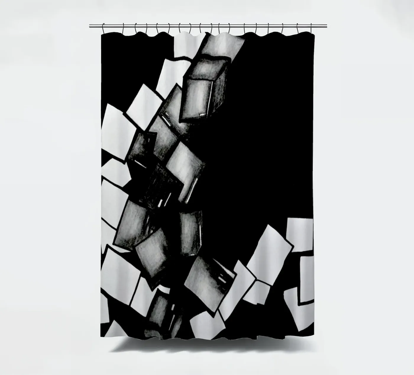 CUBES Duschvorhang von FRITSCH&FRITSCH