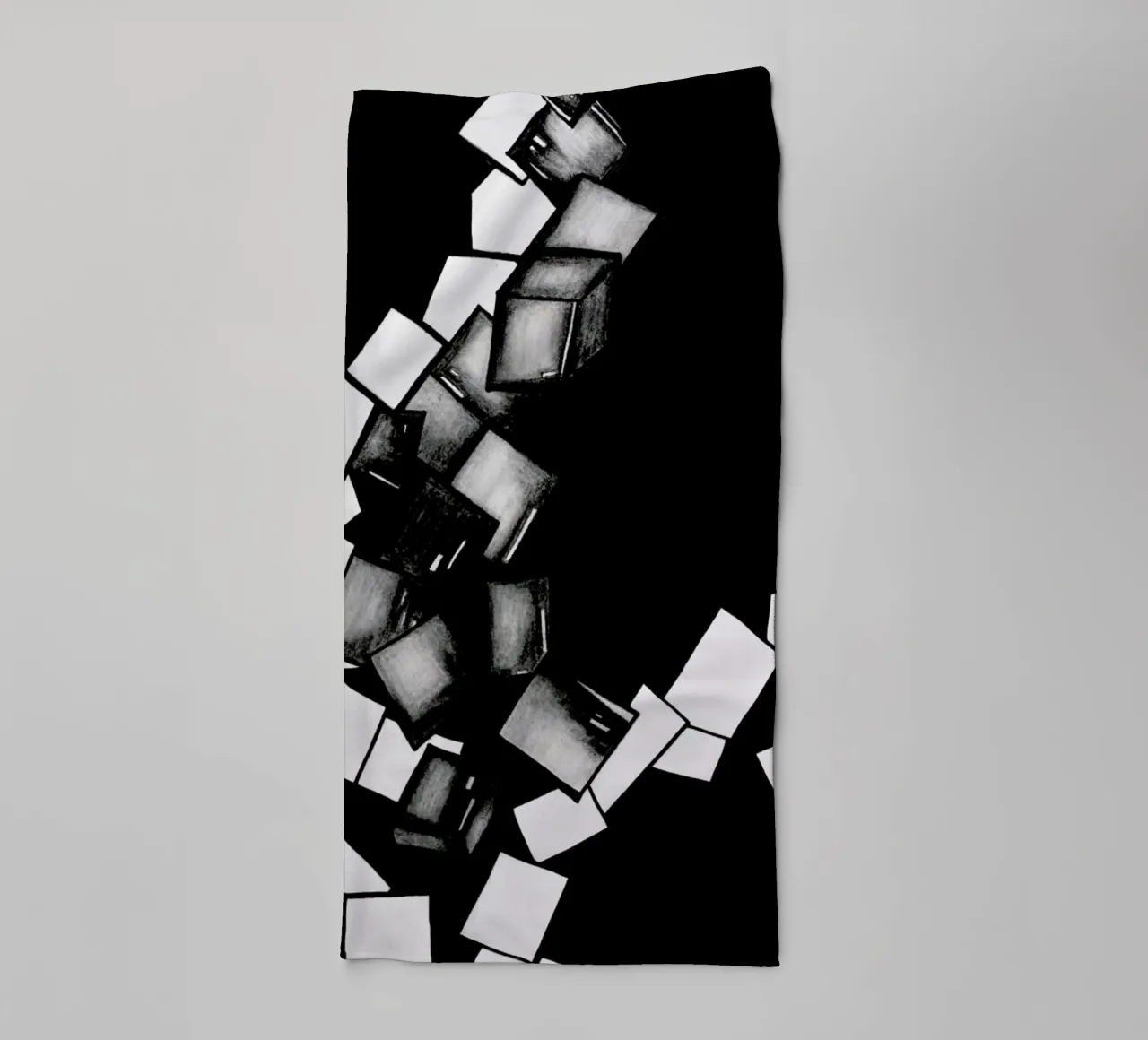 CUBES badhanddoek van FRITSCH&FRITSCH