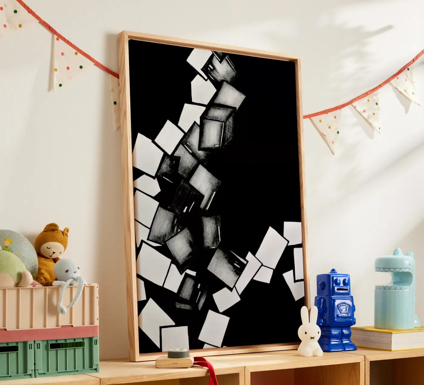 CUBES canvas van FRITSCH&FRITSCH