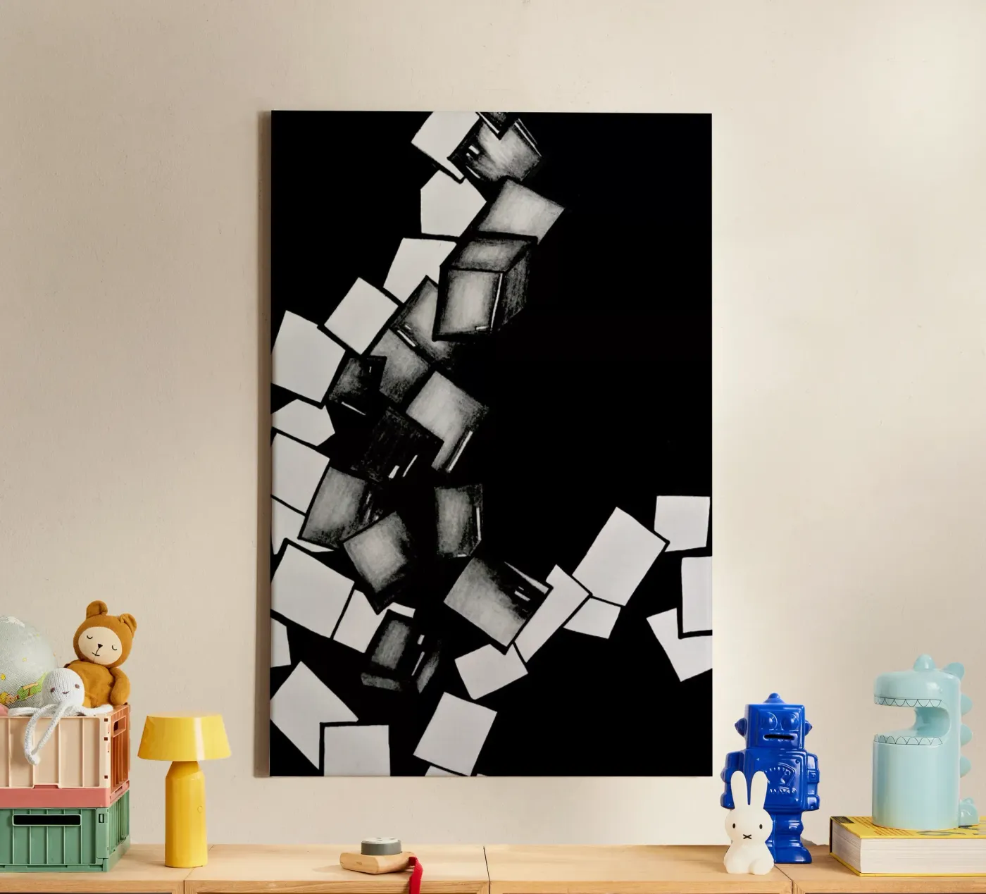 CUBES canvas van FRITSCH&FRITSCH