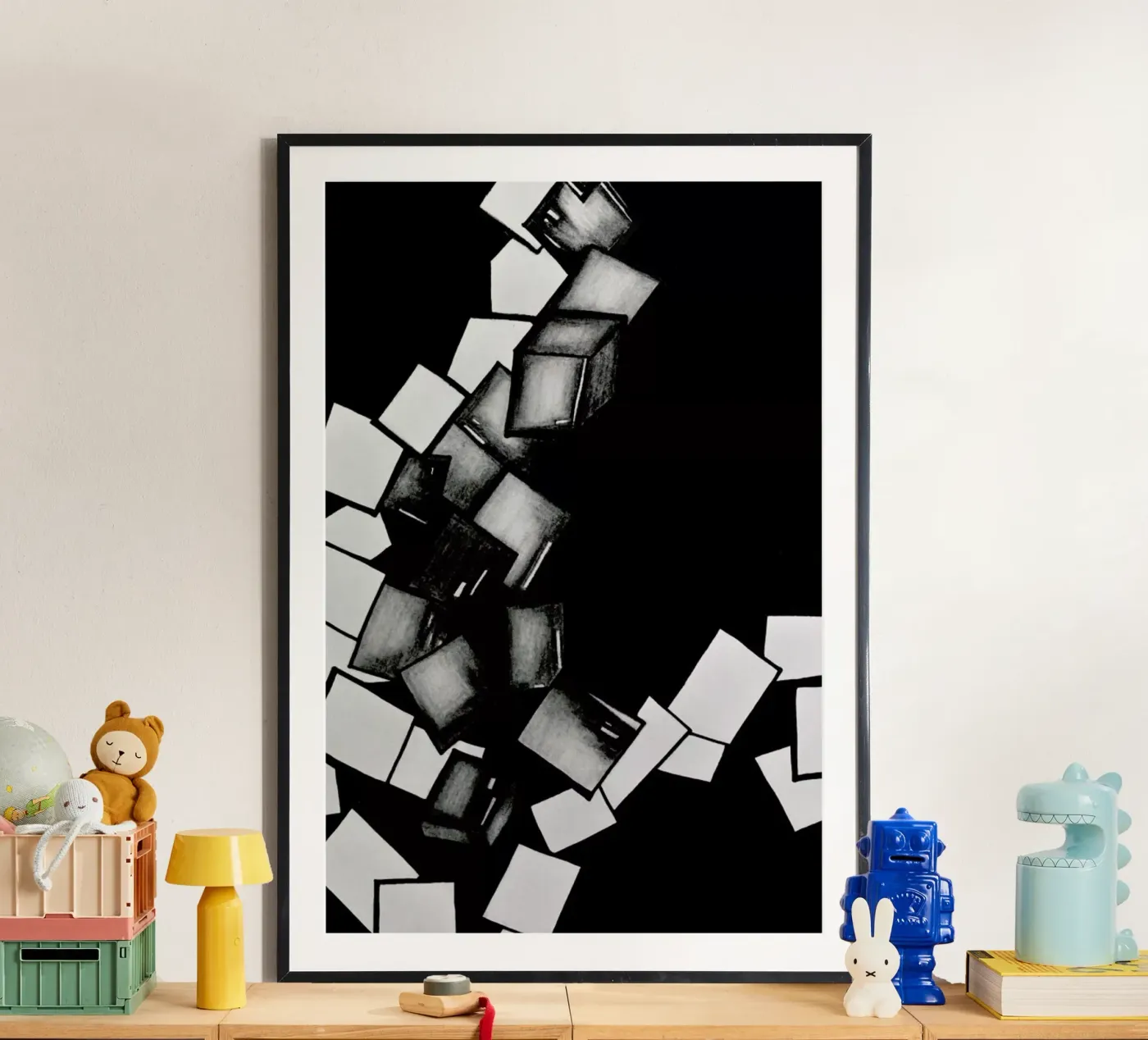 CUBES Poster von FRITSCH&FRITSCH