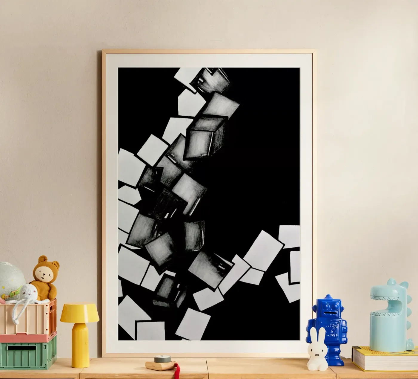 CUBES Poster von FRITSCH&FRITSCH