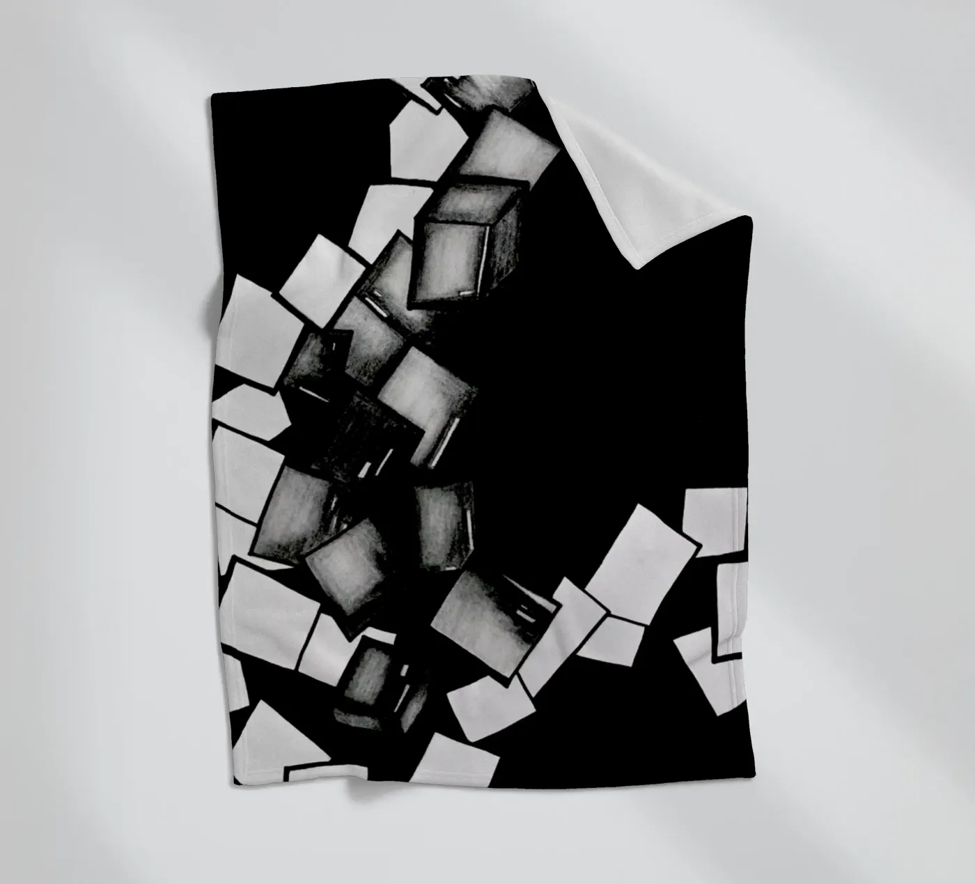 CUBES Fleecedecke von FRITSCH&FRITSCH