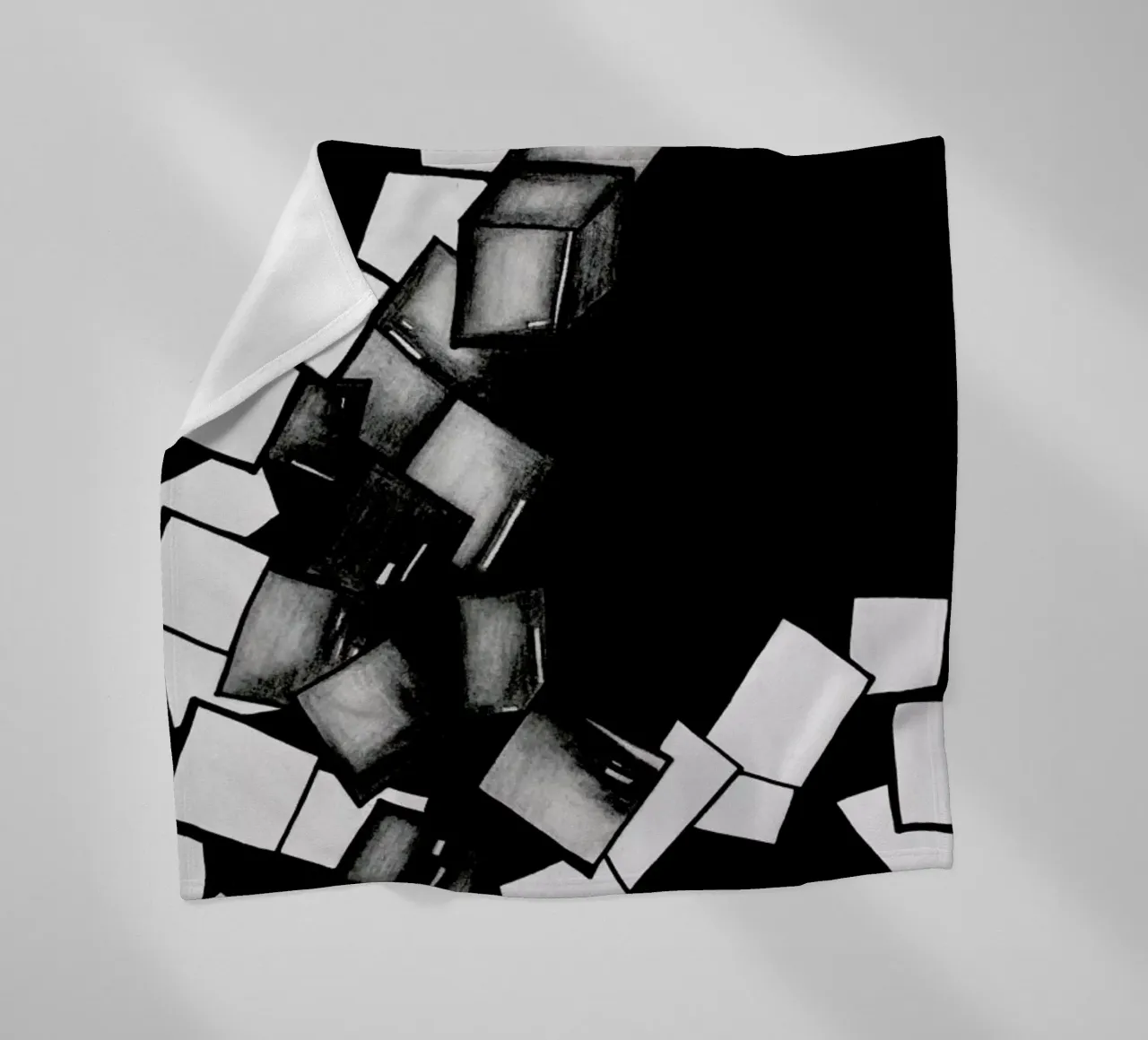 CUBES Fleecedecke von FRITSCH&FRITSCH