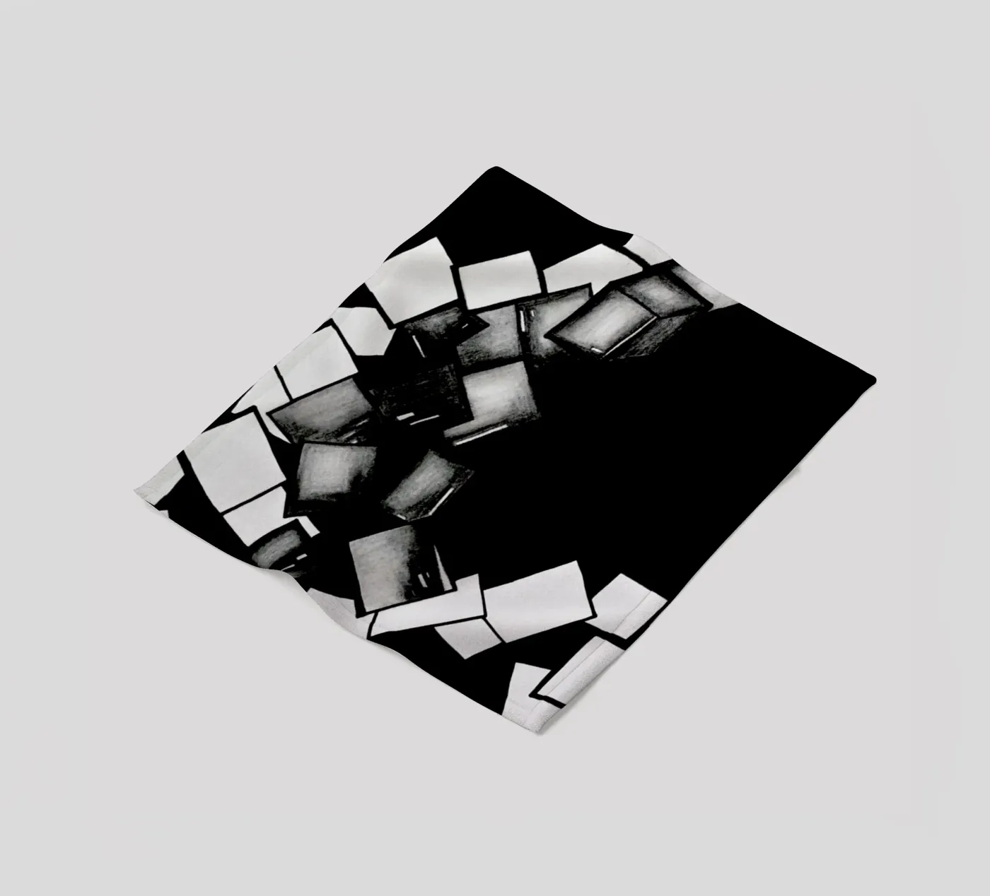 CUBES coperta in pile da FRITSCH&FRITSCH