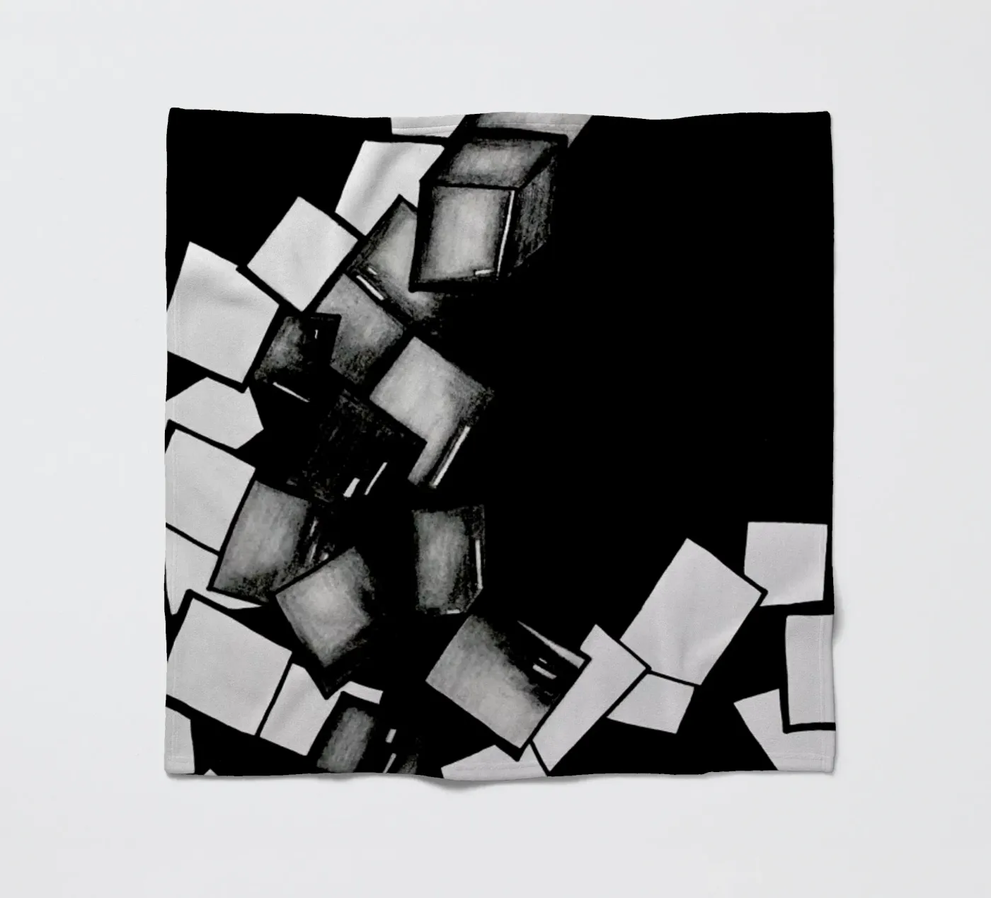 CUBES Fleecedecke von FRITSCH&FRITSCH