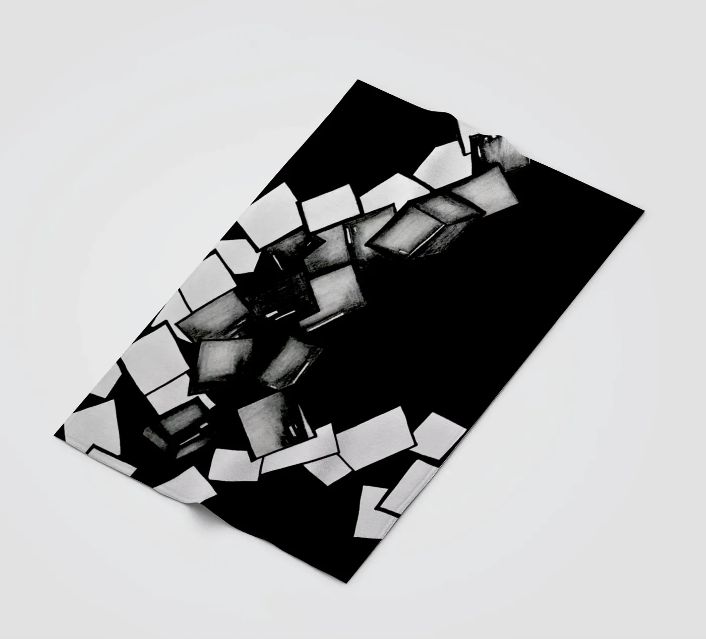 CUBES coperta in pile da FRITSCH&FRITSCH