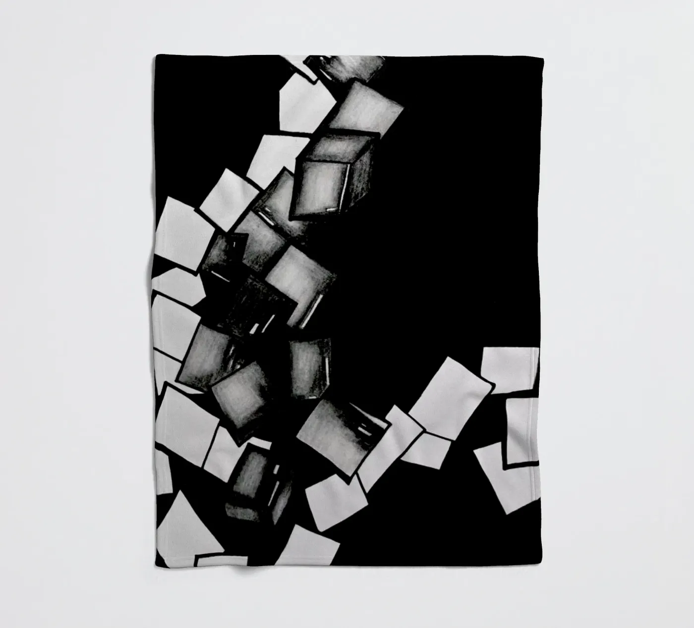 CUBES coperta in pile da FRITSCH&FRITSCH