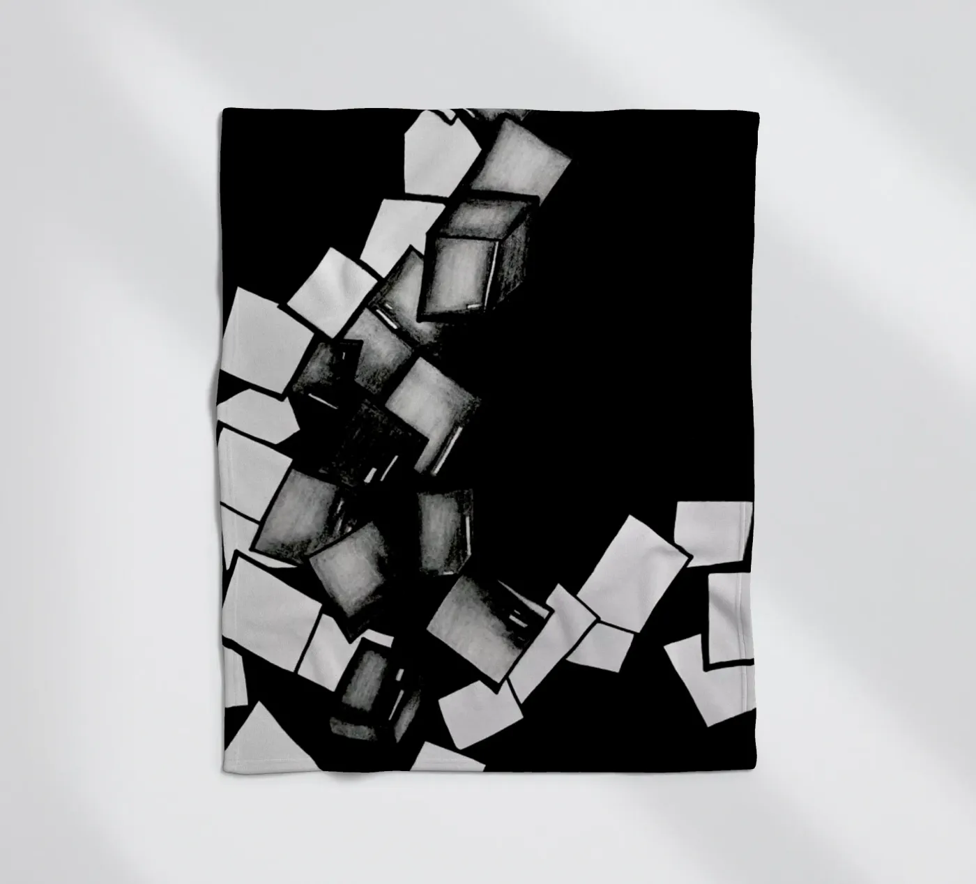 CUBES coperta in pile da FRITSCH&FRITSCH