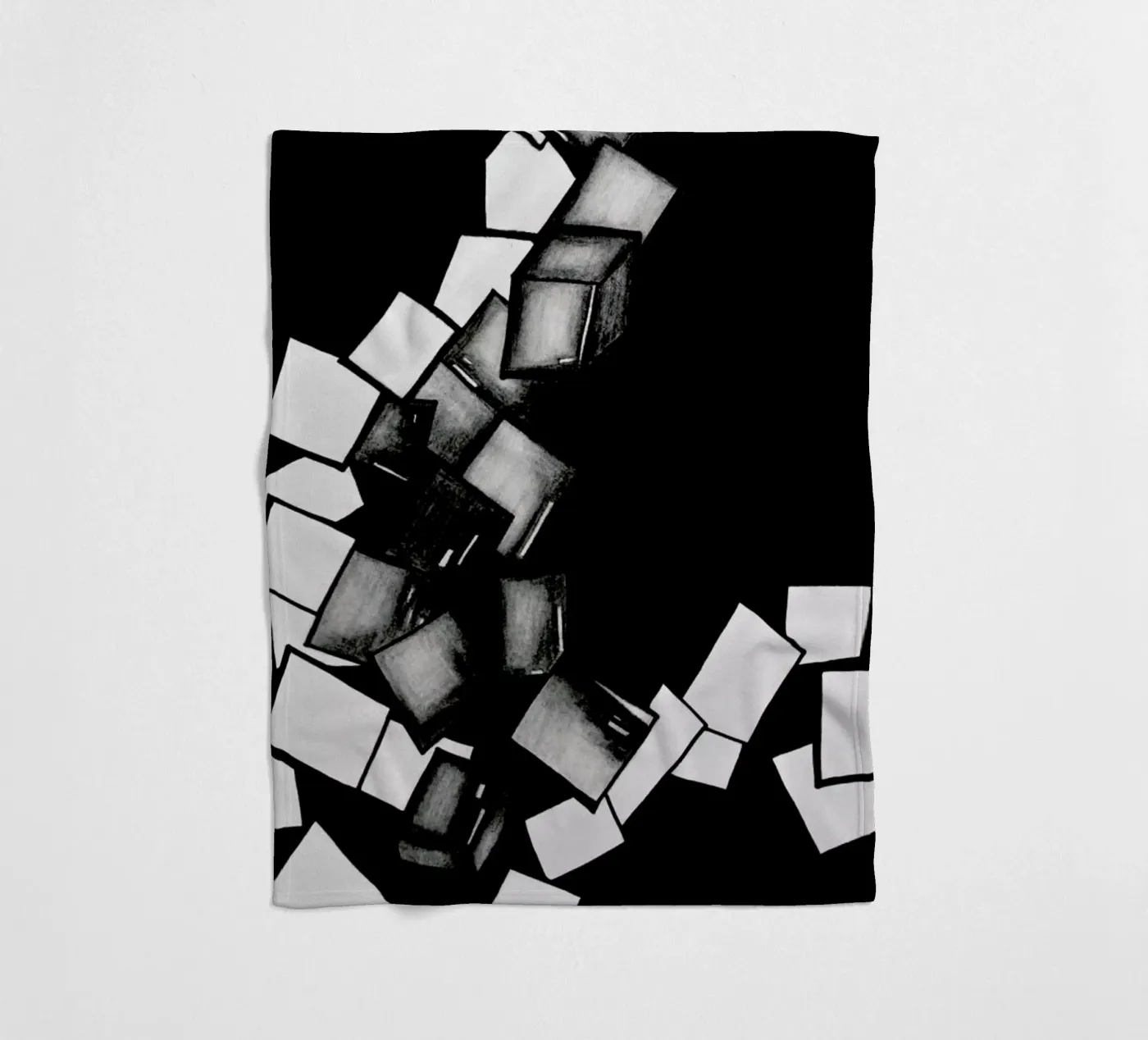 CUBES coperta in pile da FRITSCH&FRITSCH