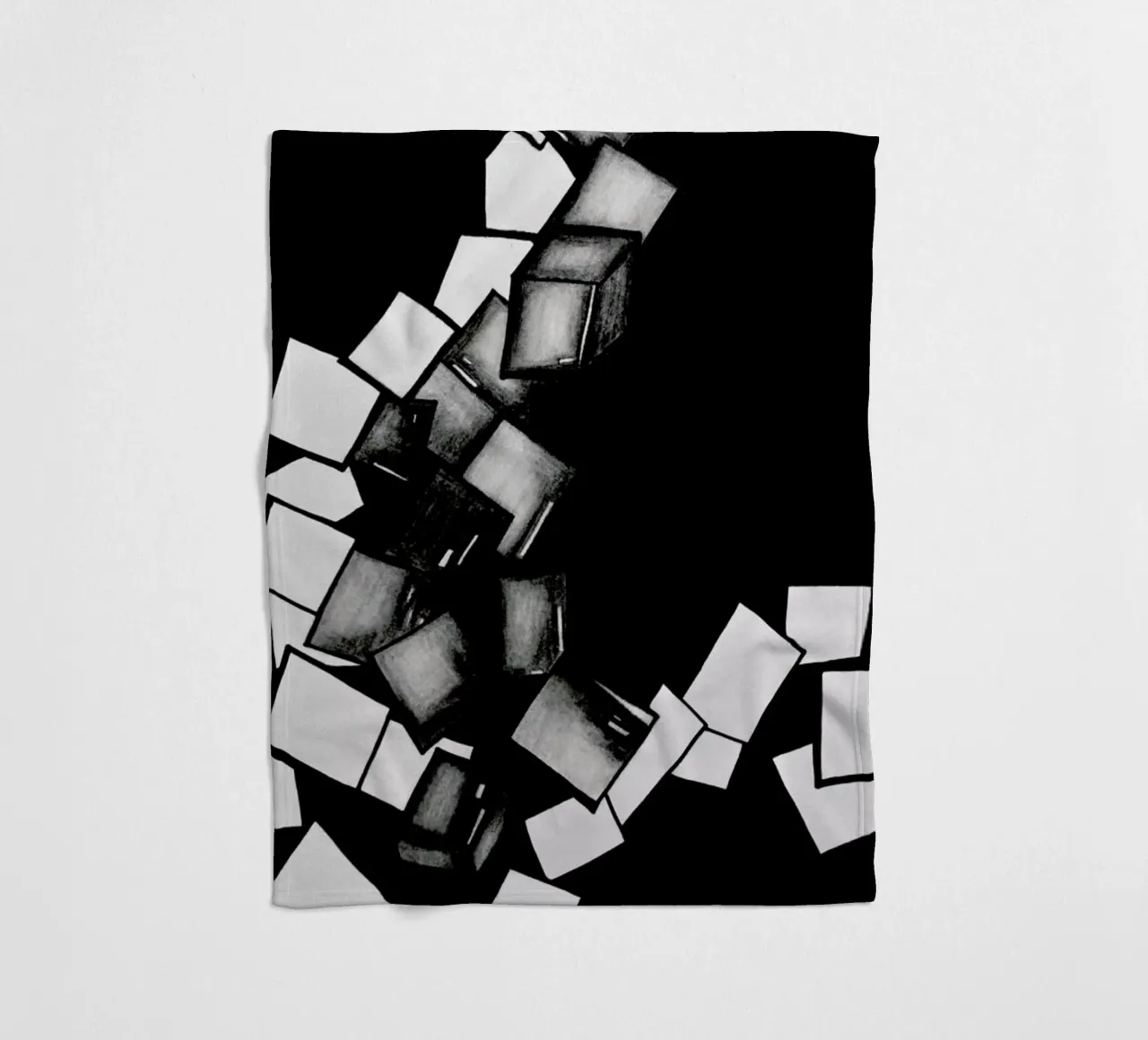 CUBES Fleecedecke von FRITSCH&FRITSCH