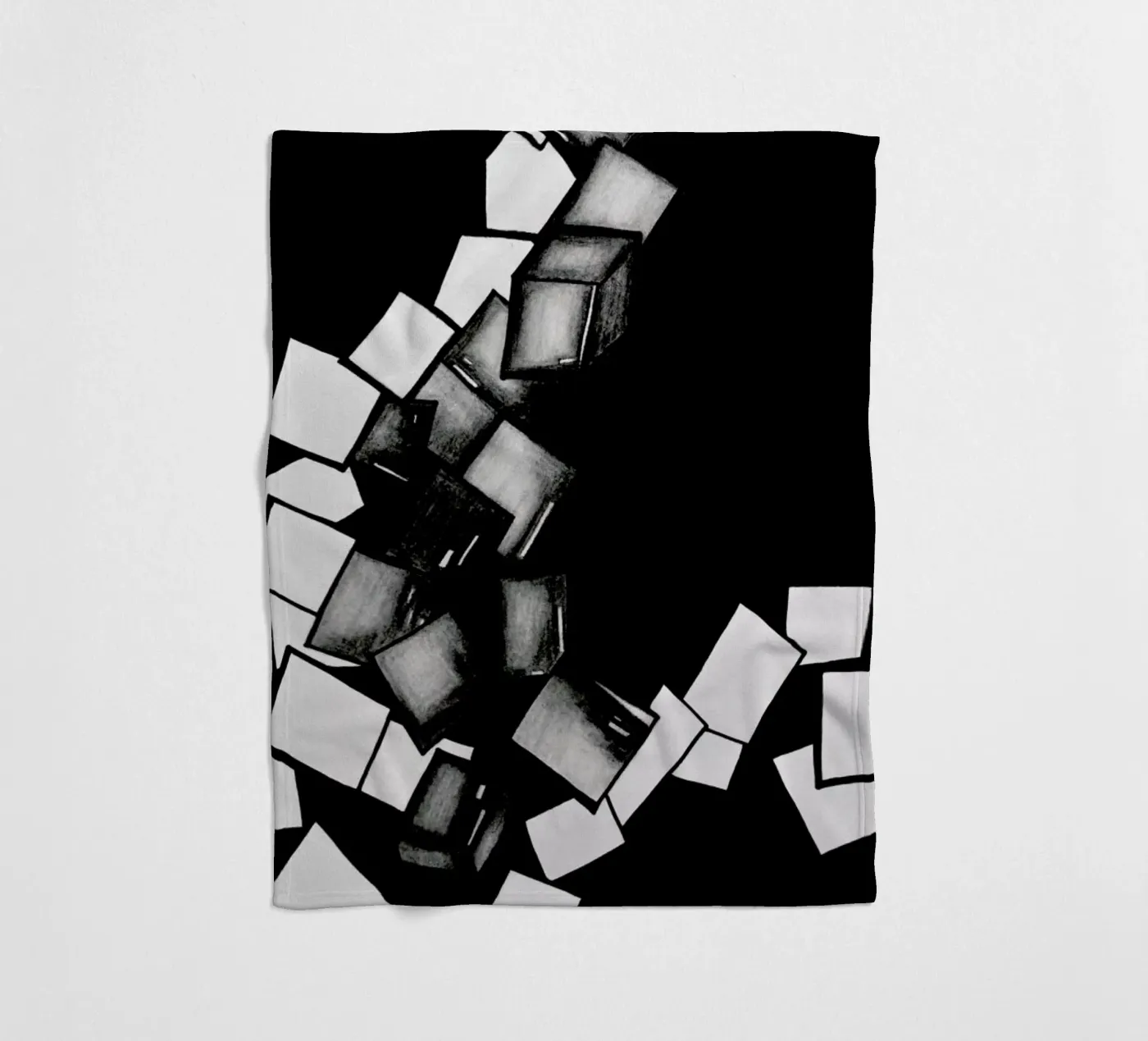 CUBES Fleecedecke von FRITSCH&FRITSCH