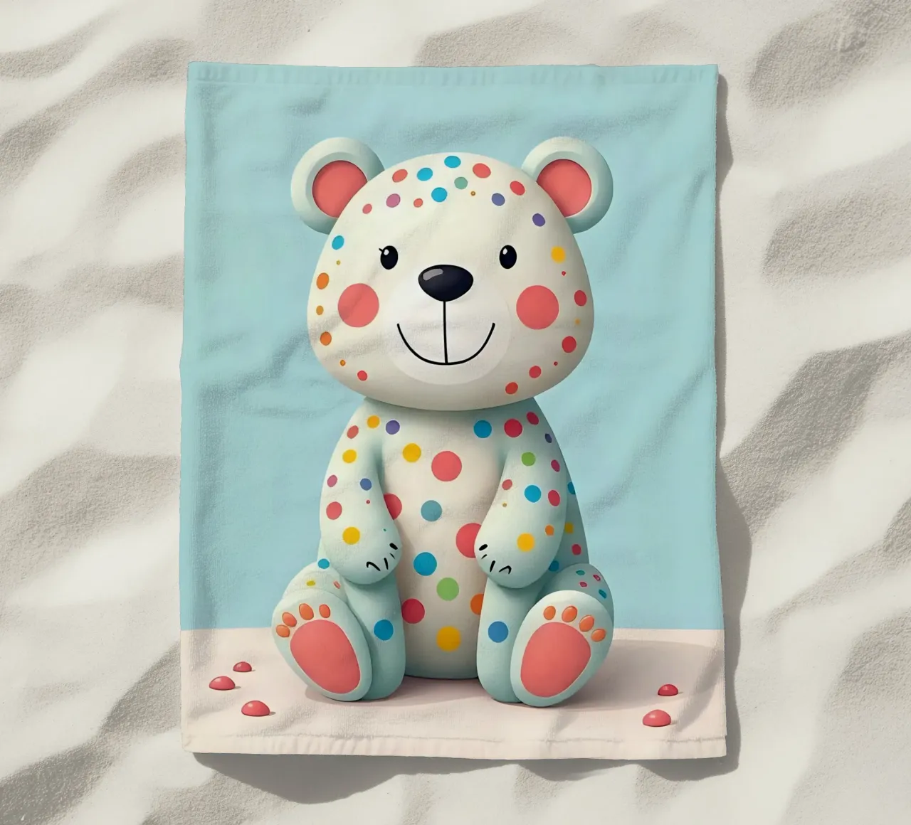 Orso_1 telo mare da Tierisch bunt by LK