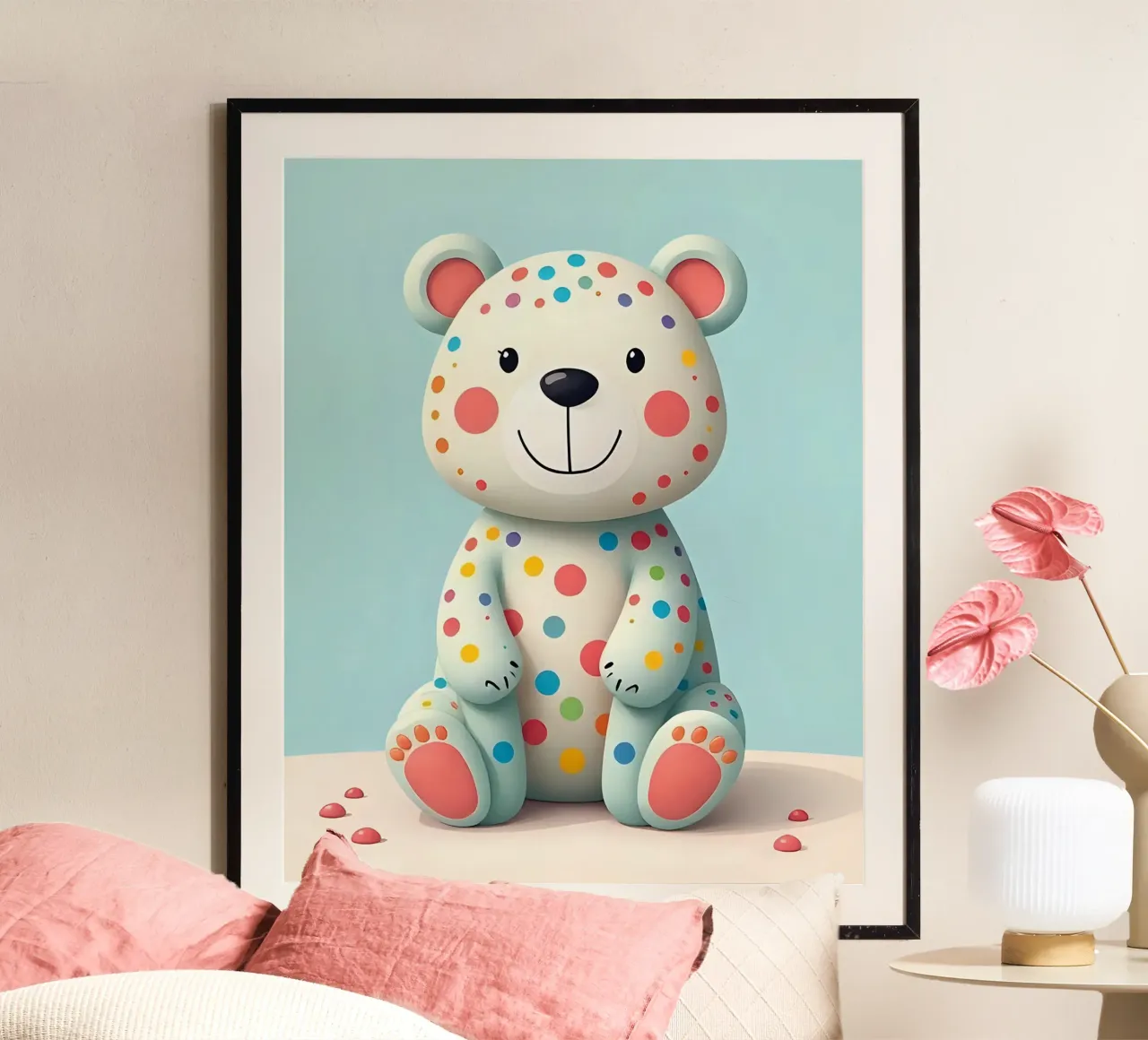 Orso_1 poster da Tierisch bunt by LK