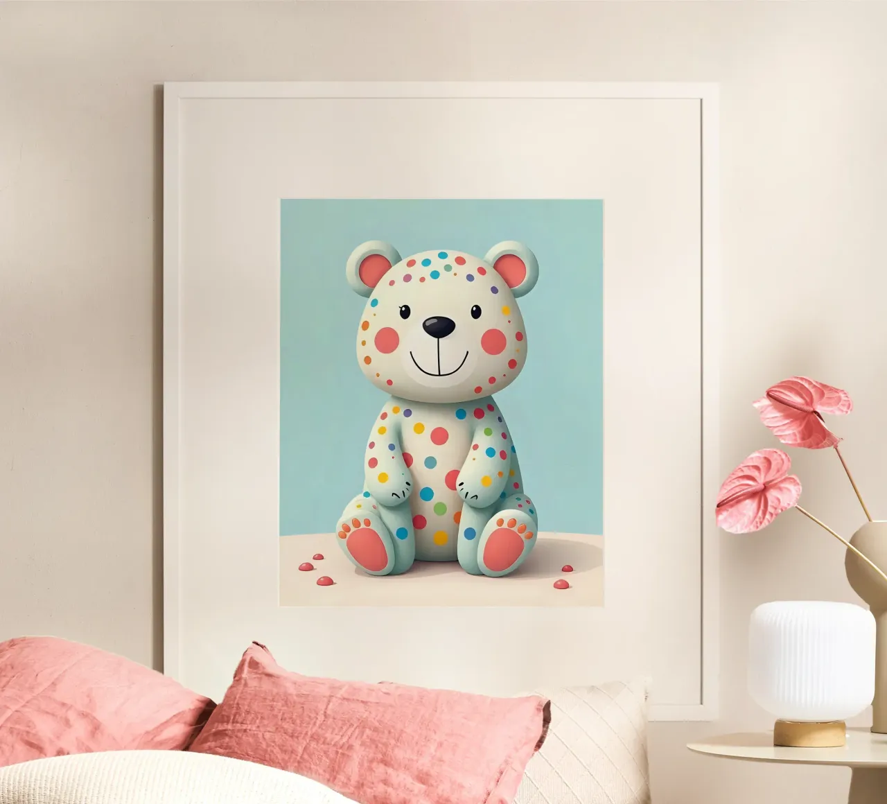 Orso_1 poster da Tierisch bunt by LK