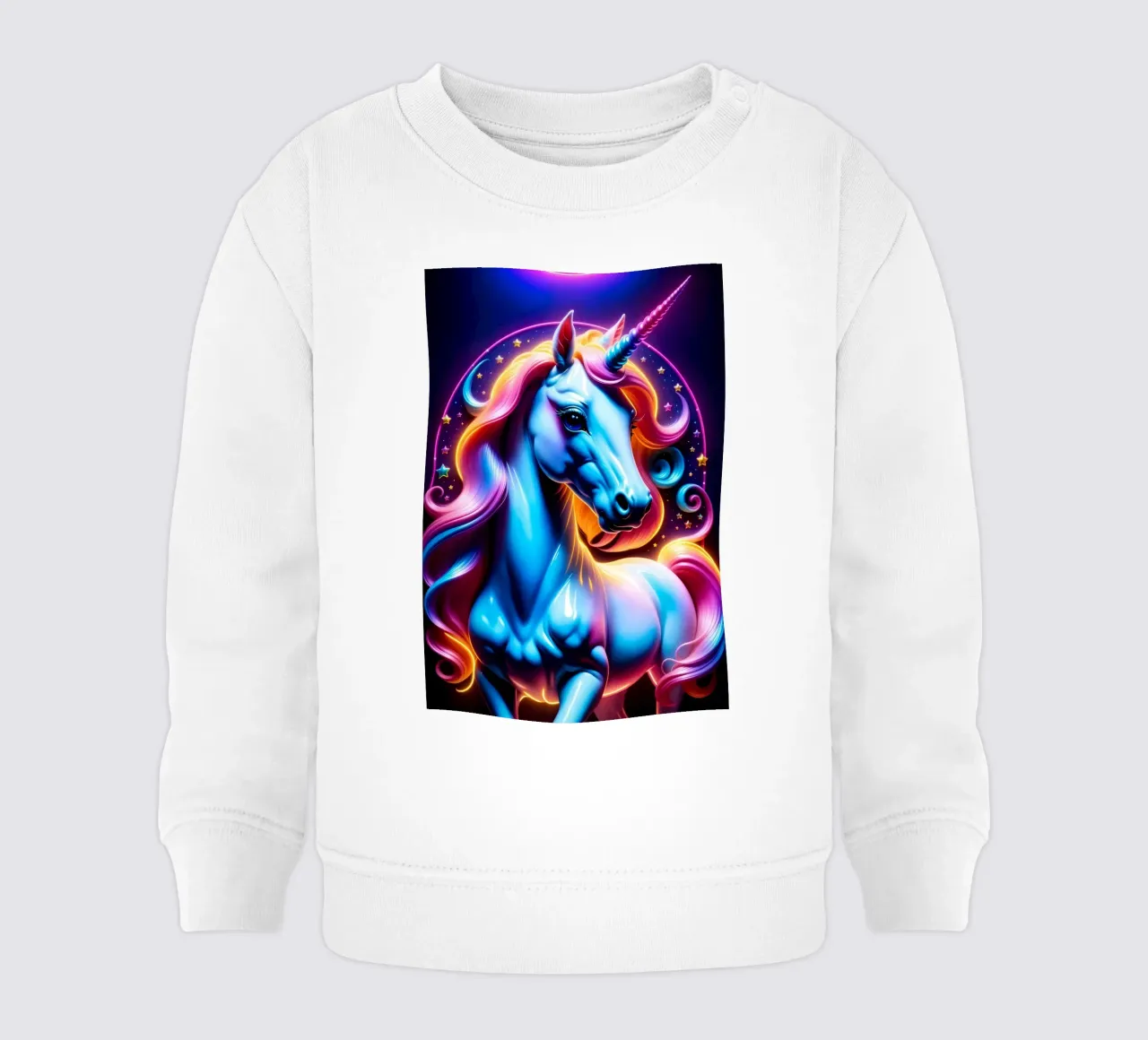 Unicorn neon felpa neonato da MakArena