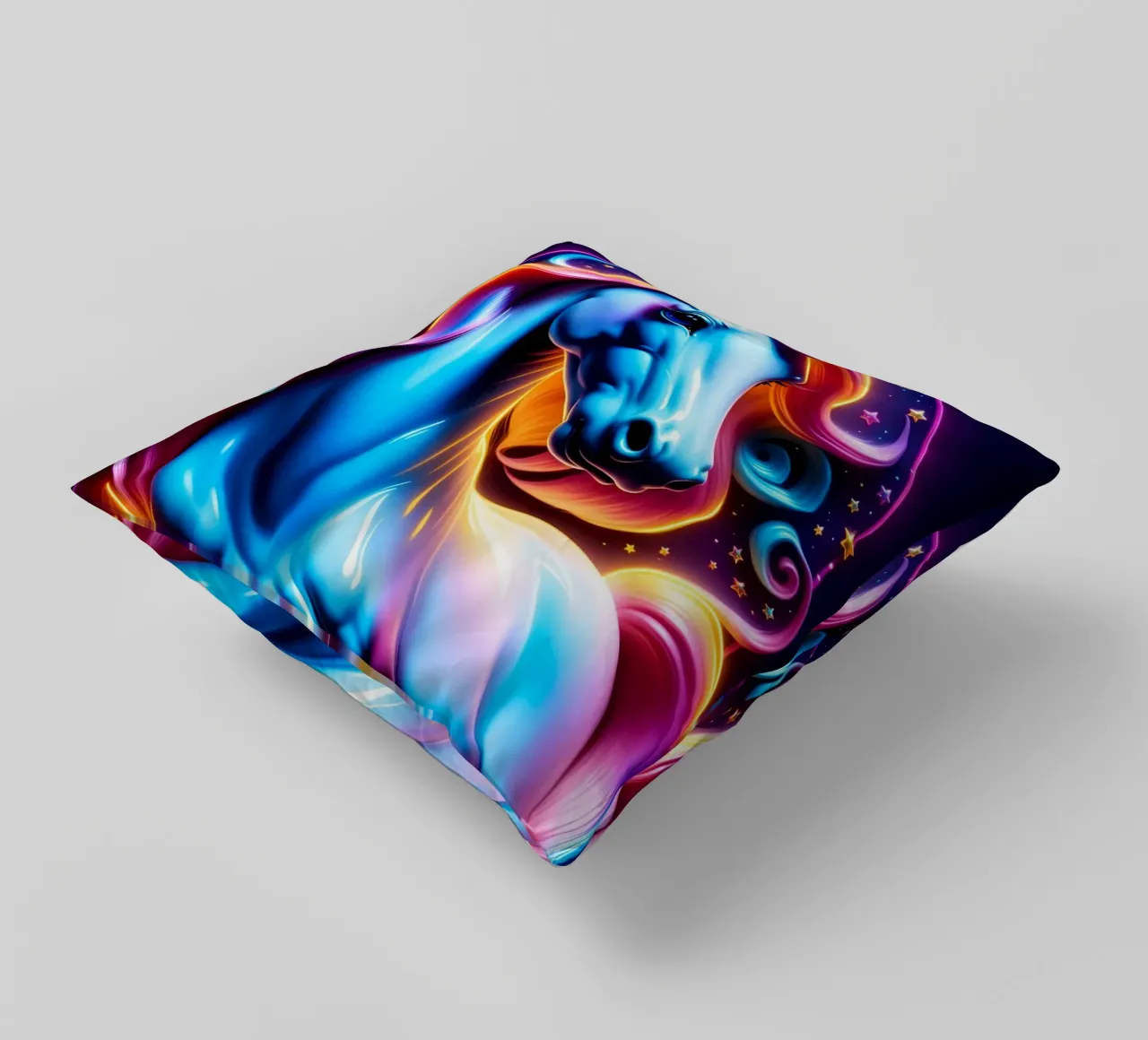 Unicorn neon cuscino da MakArena