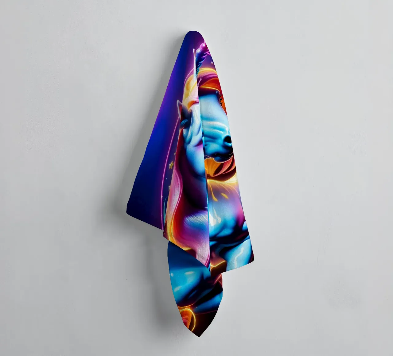 Unicorn neon asciugamano da bagno da MakArena