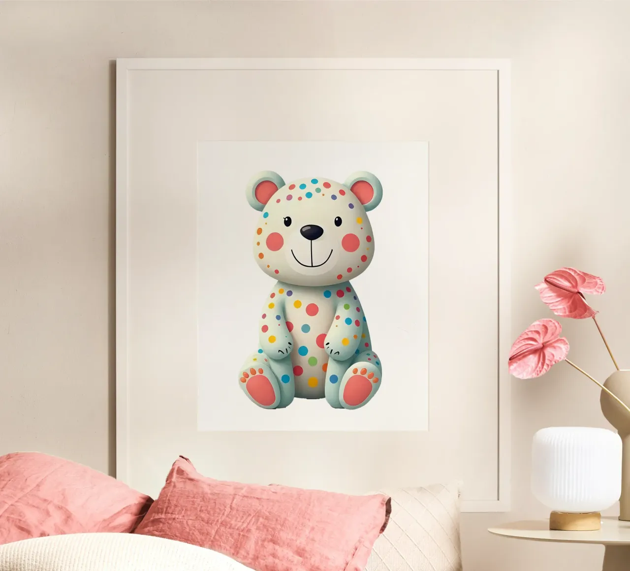 Orso_1 poster da Tierisch bunt by LK