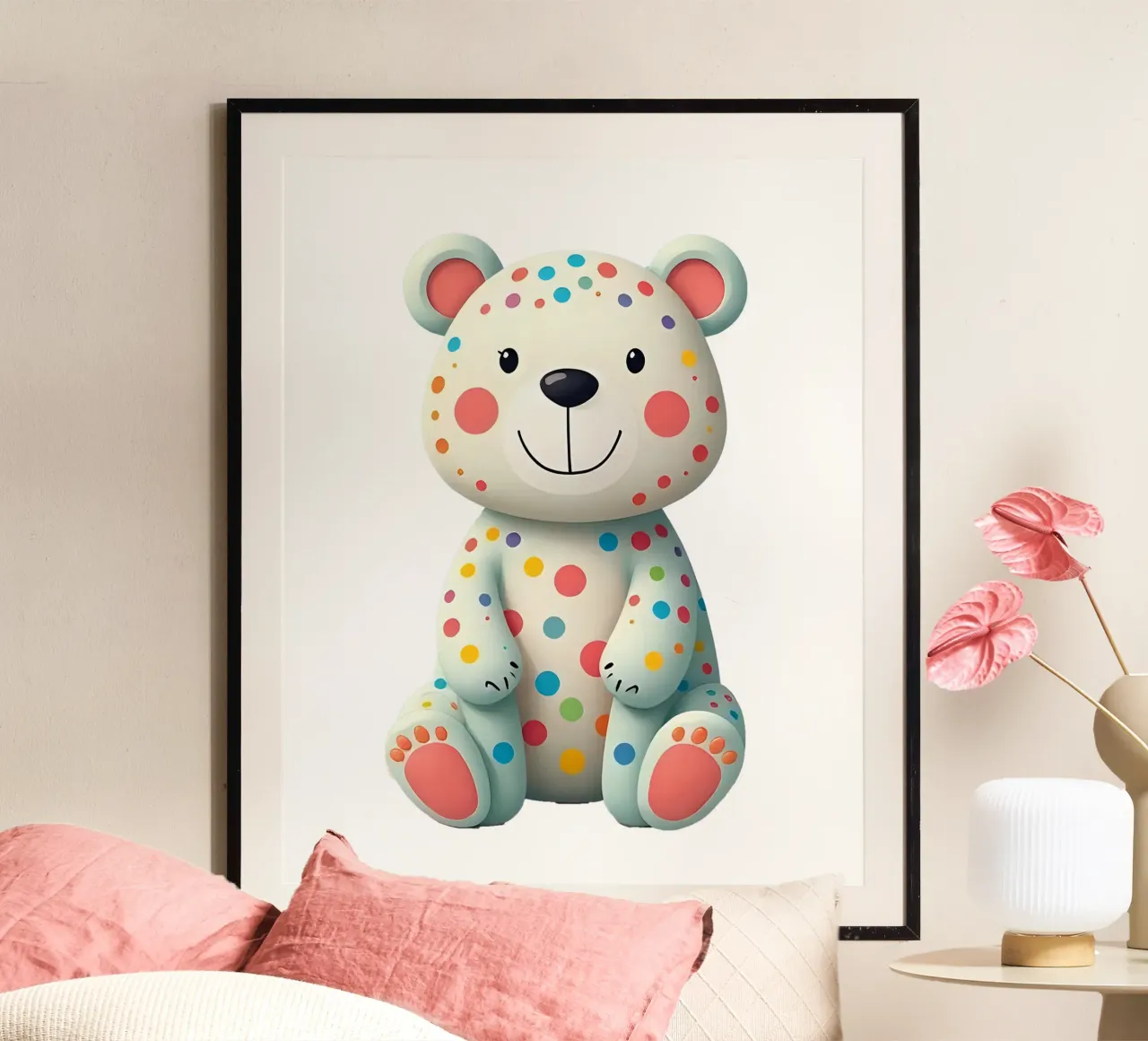 Orso_1 poster da Tierisch bunt by LK