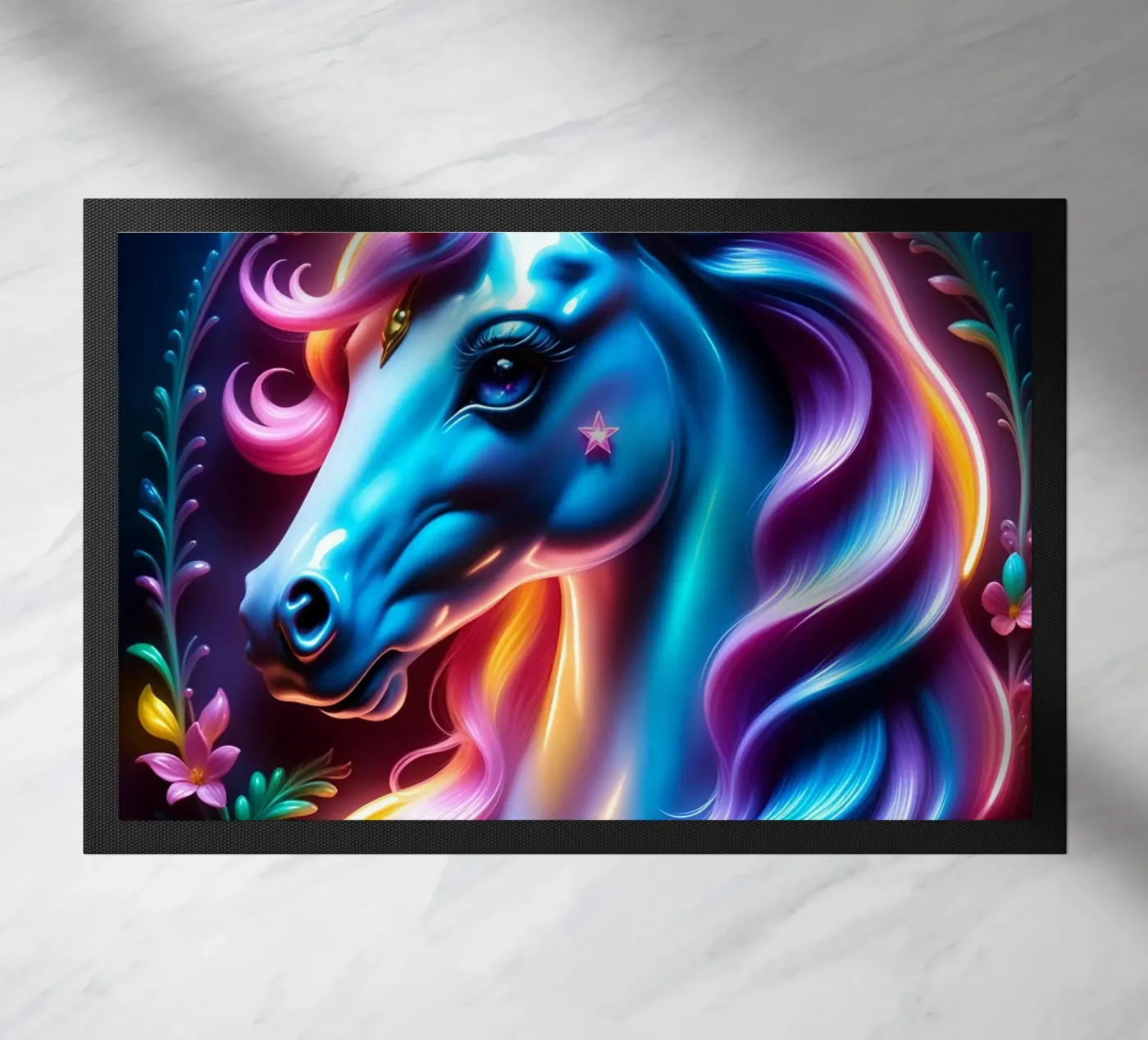 Unicorn doormat by MakArena