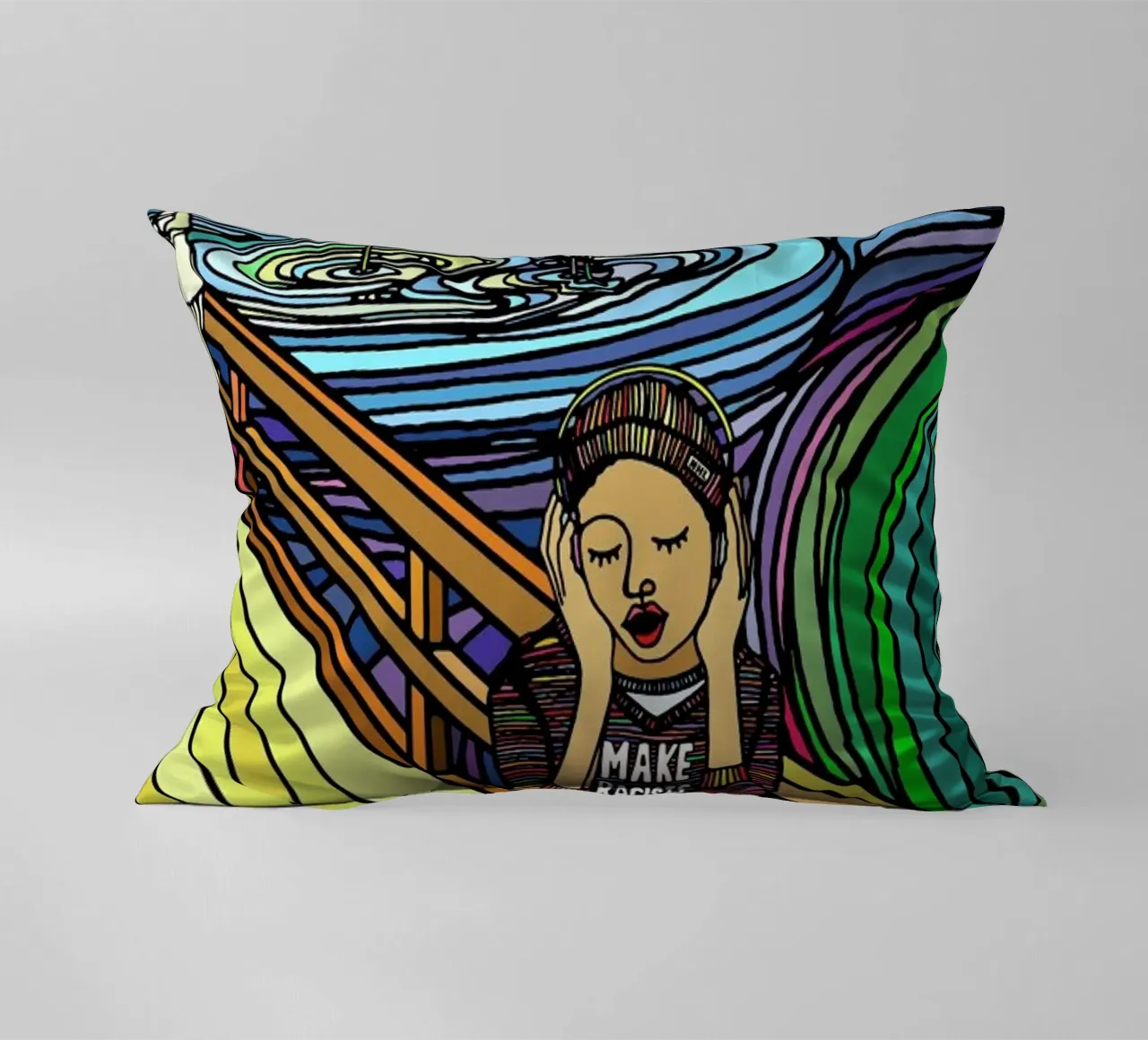 The Scream cuscino da Ninhol