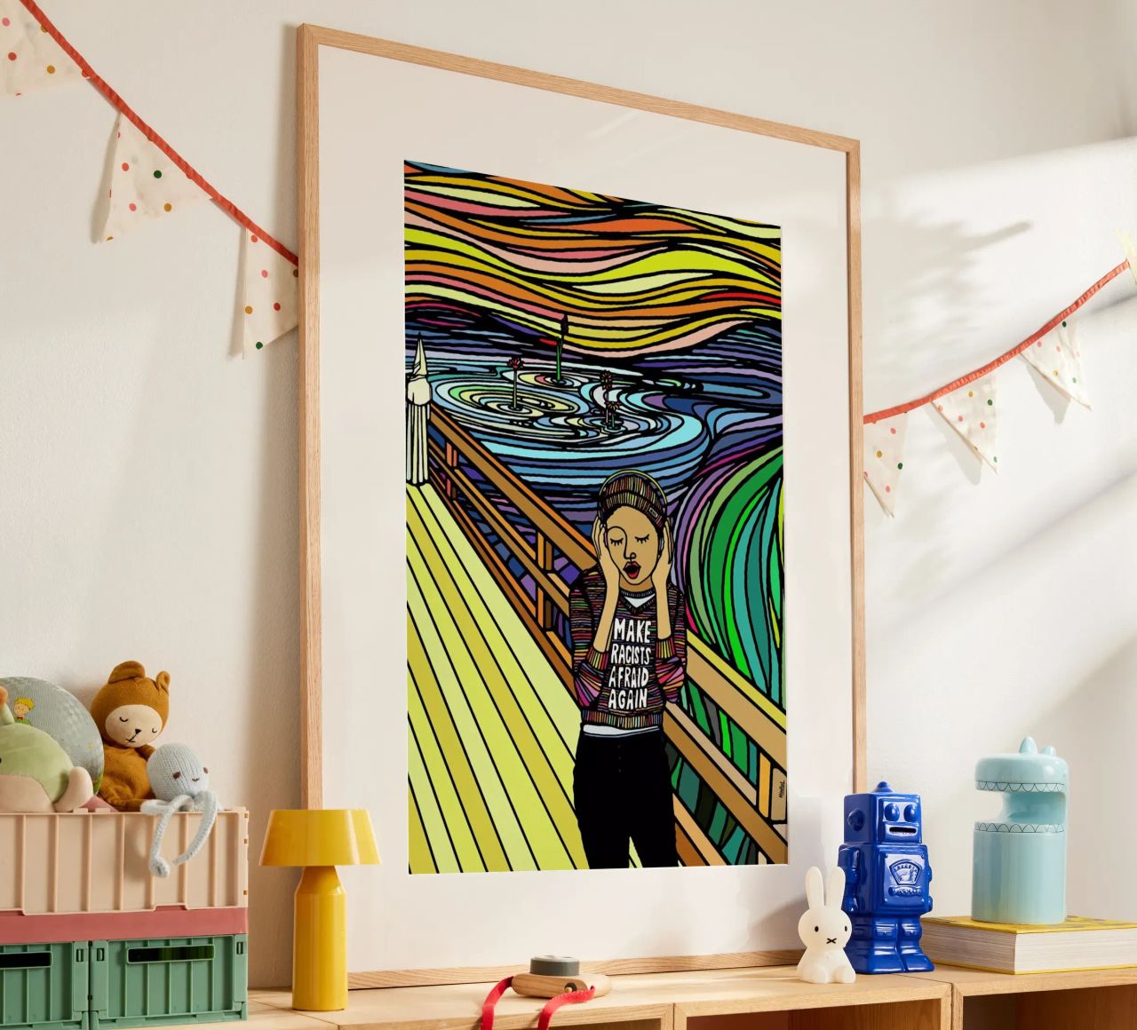 The Scream poster by Ninhol