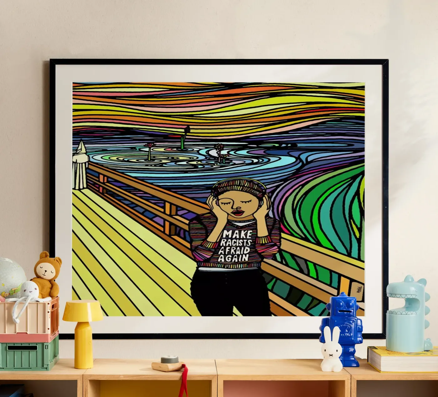 The Scream Poster von Ninhol