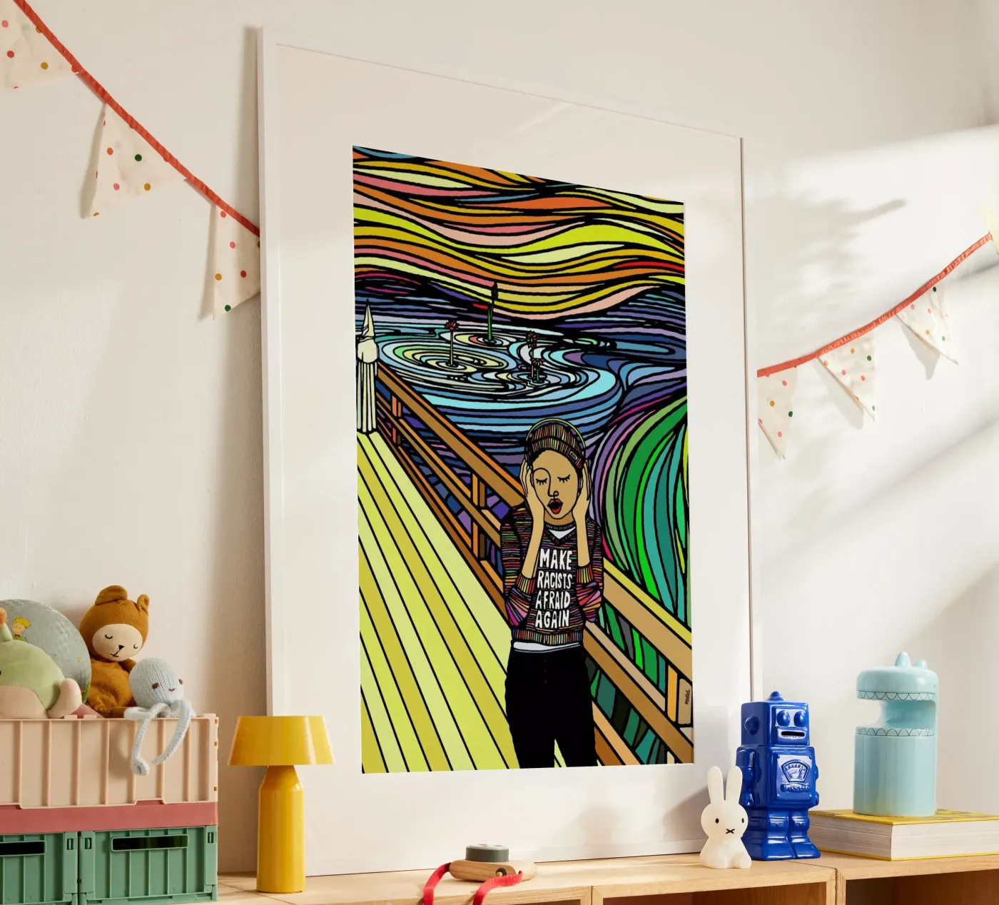 The Scream Poster von Ninhol
