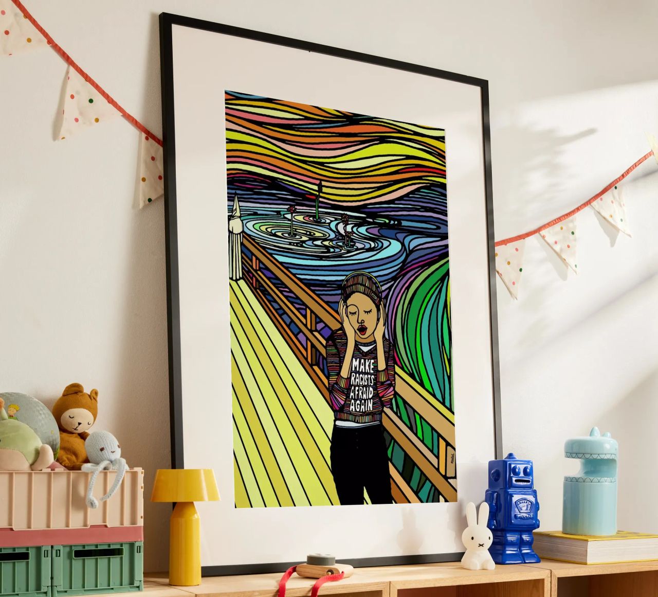 The Scream poster by Ninhol