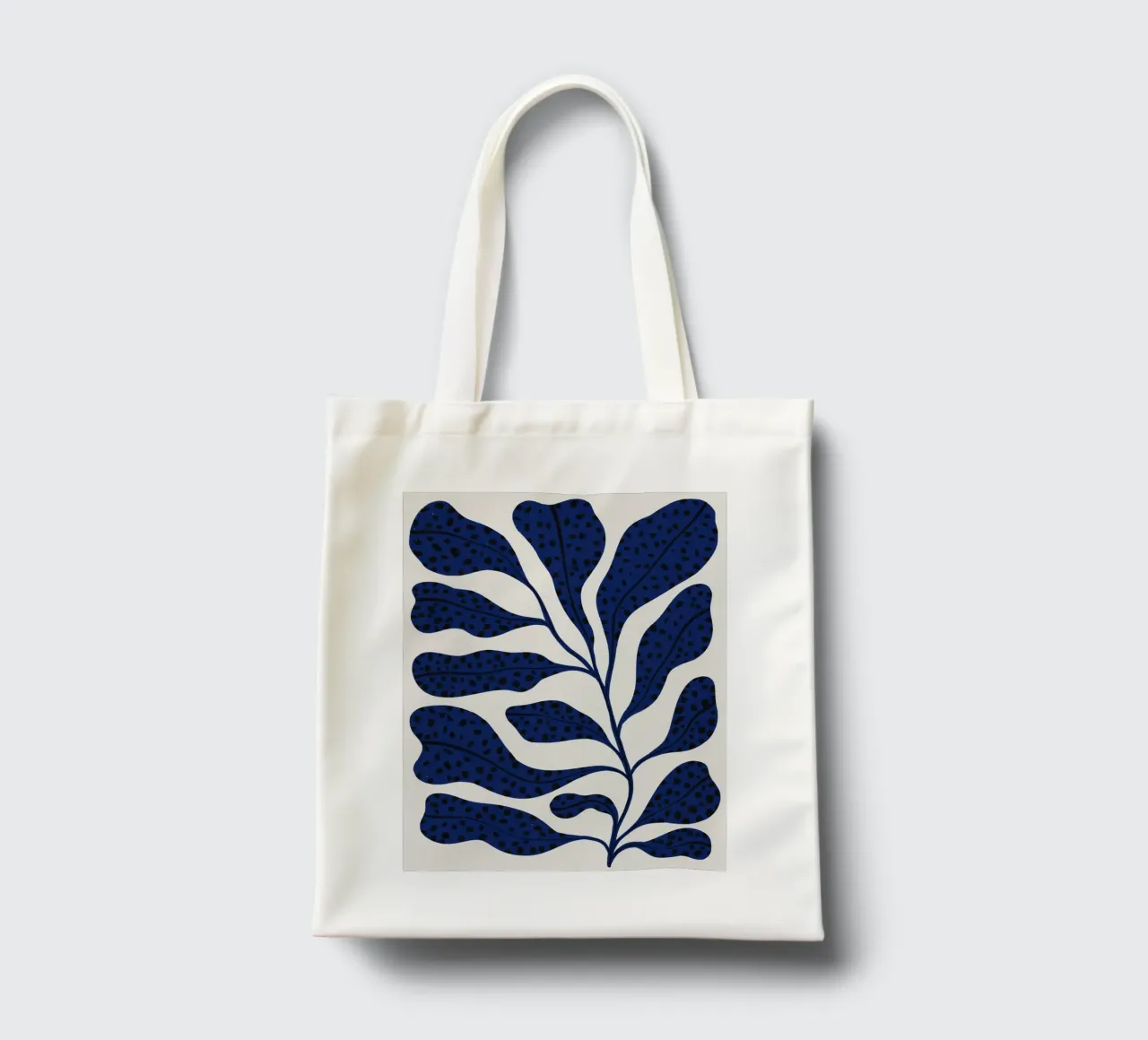 Pianta blu #2 borsa in juta da Alisa Galitsyna