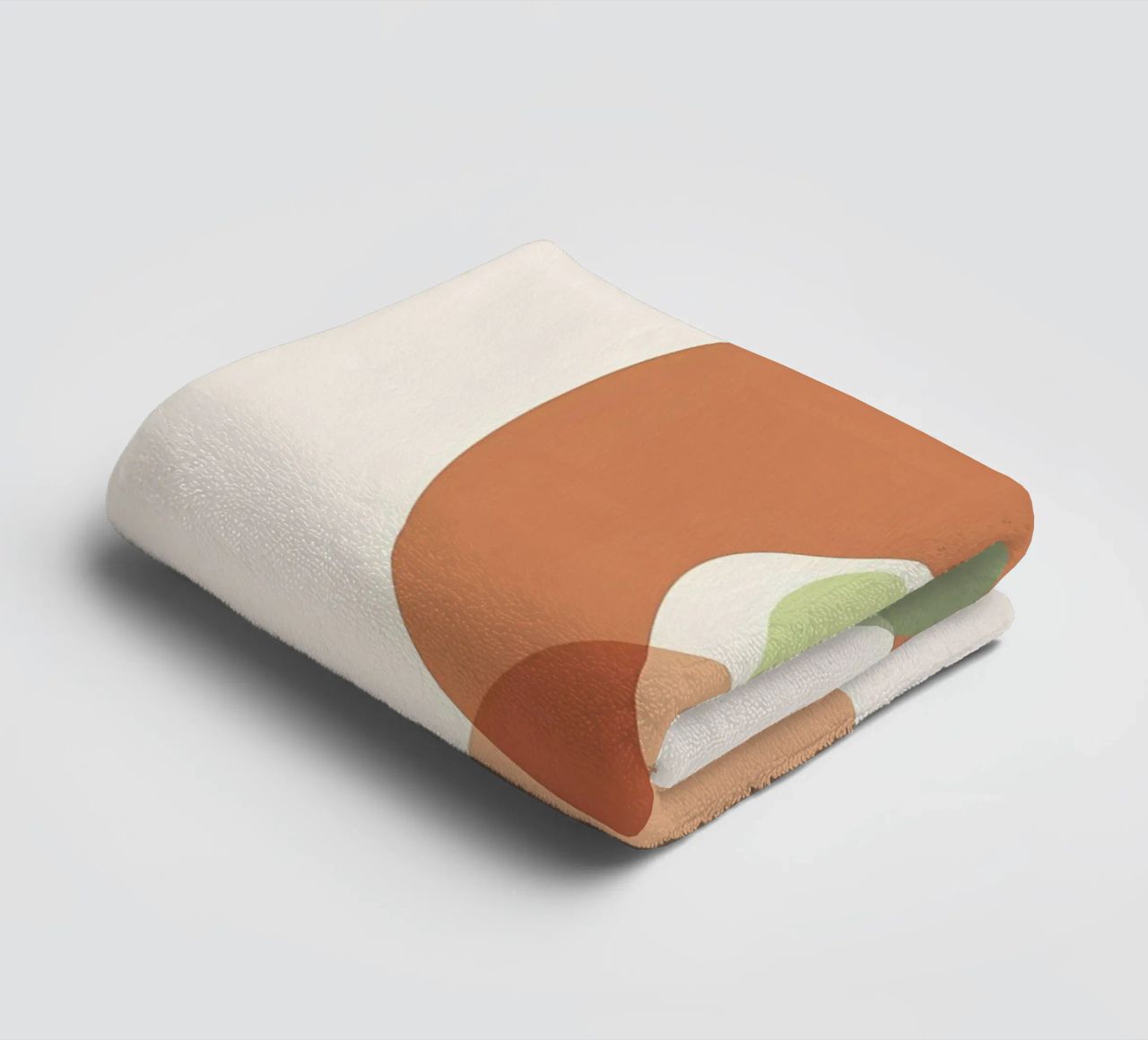boho abstract pastel 4 towel by Yeadon