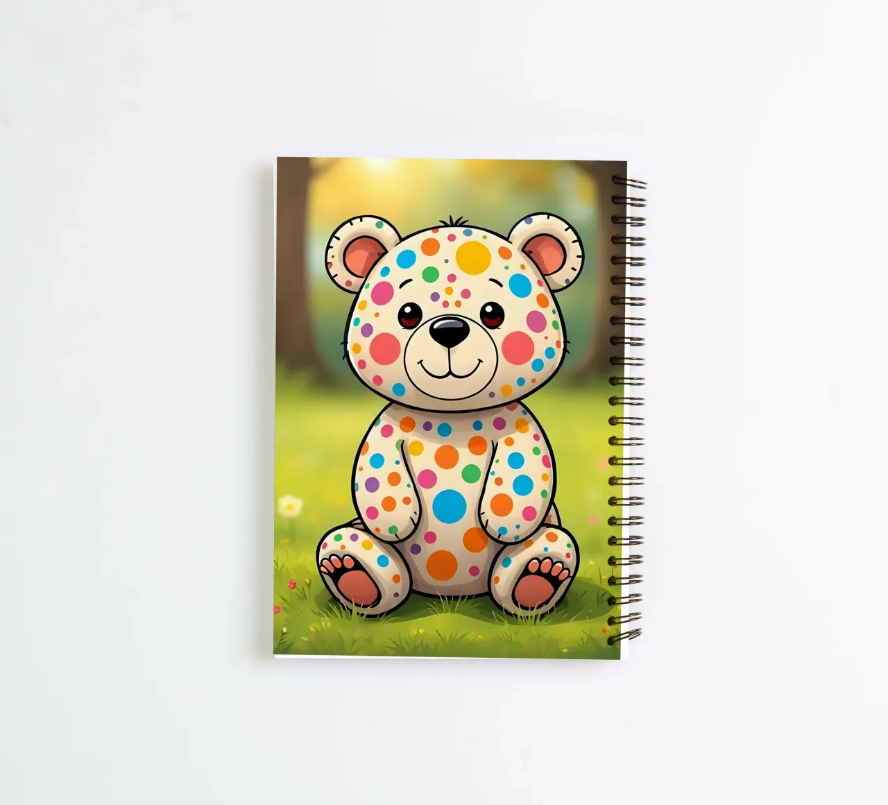 Bear_2 spiral notebook by Tierisch bunt by LK
