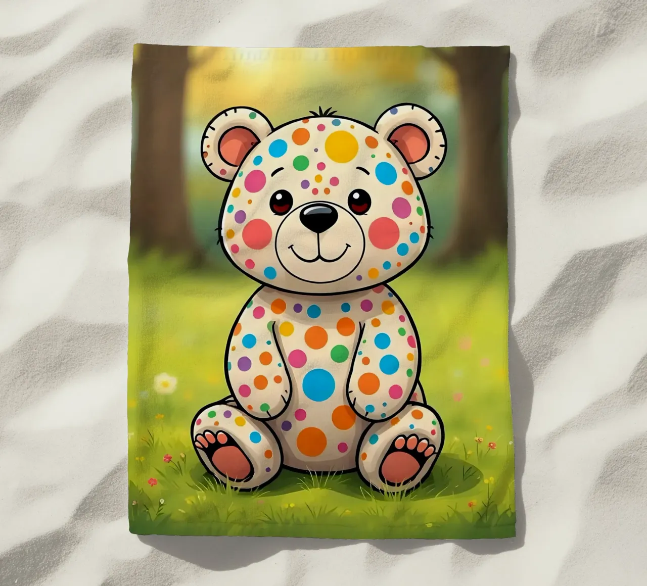 Orso_2 telo mare da Tierisch bunt by LK