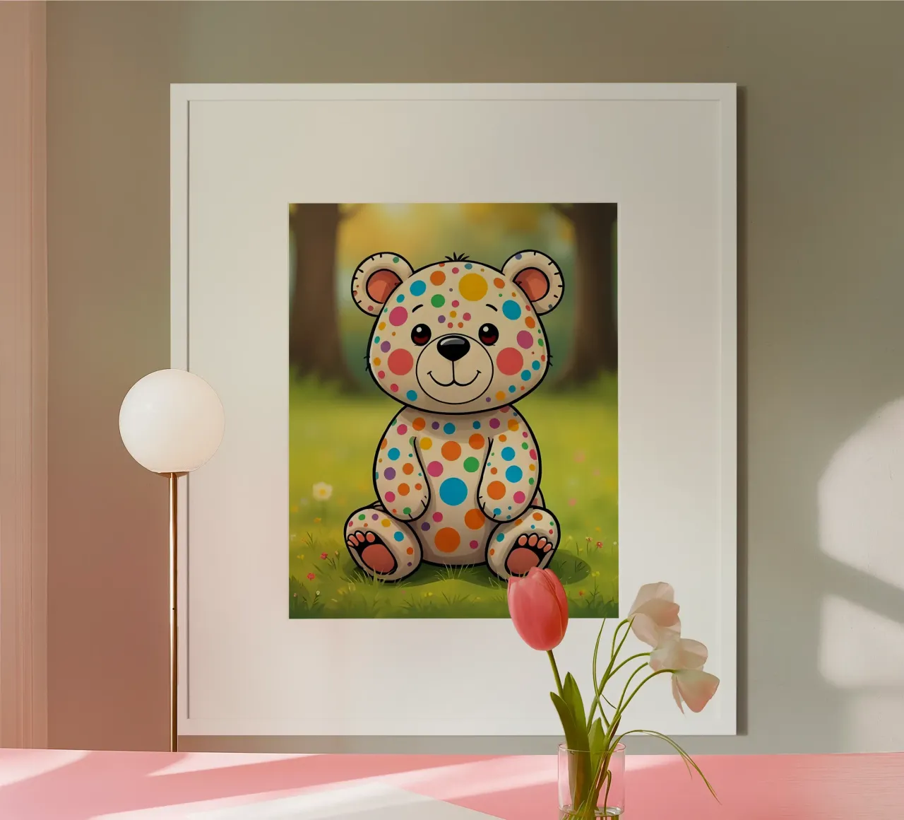 Orso_2 carta hahnemühle da Tierisch bunt by LK