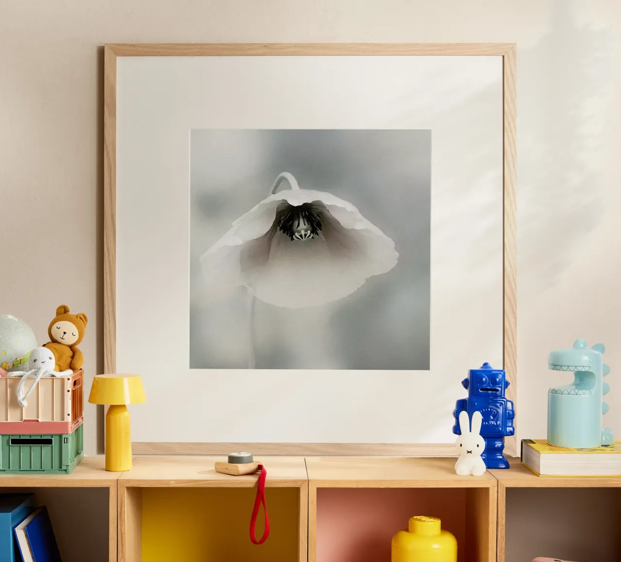 Ephemeral Beauty - Piet Flour poster da Pictufy