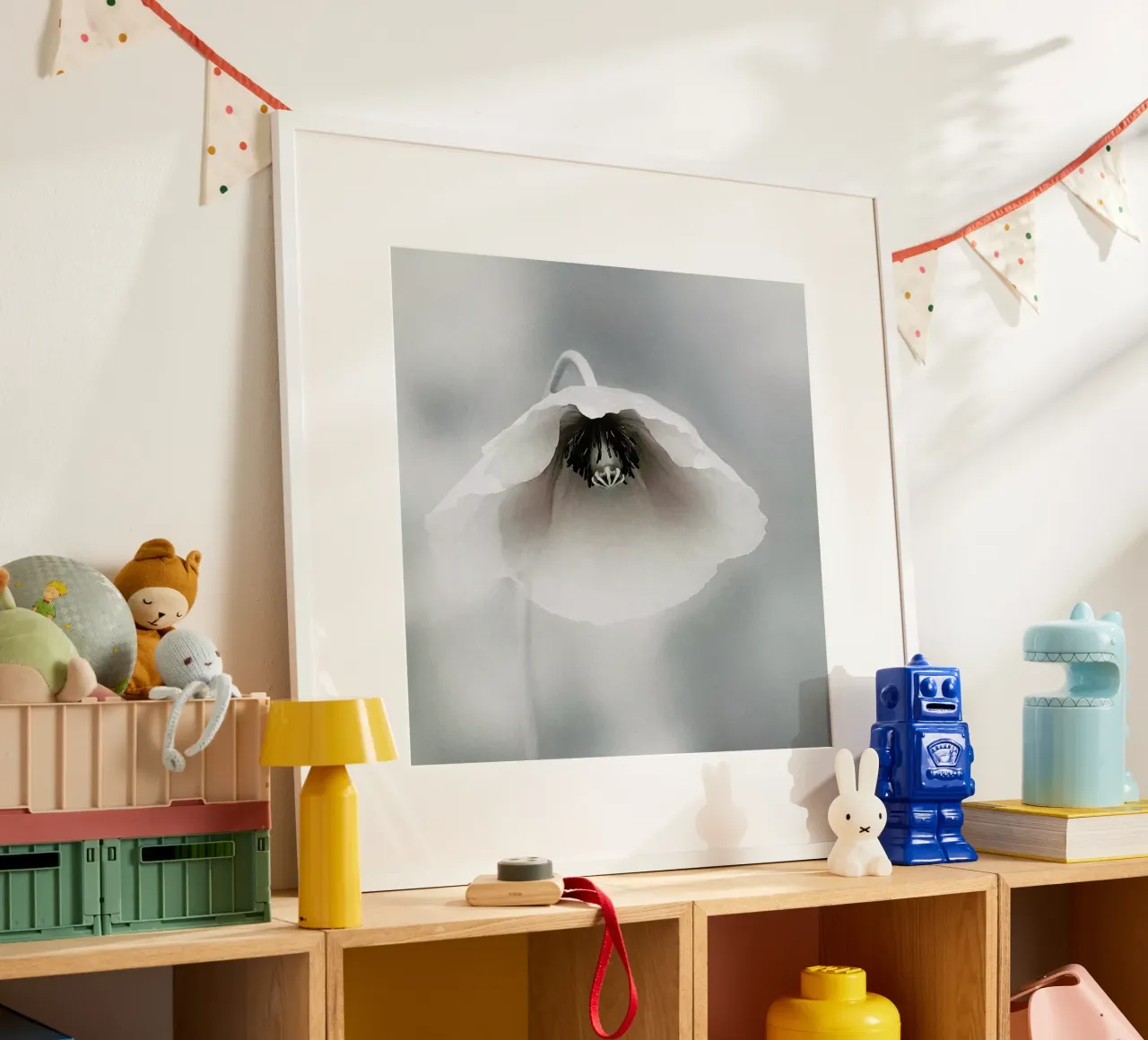 Ephemeral Beauty - Piet Flour poster da Pictufy