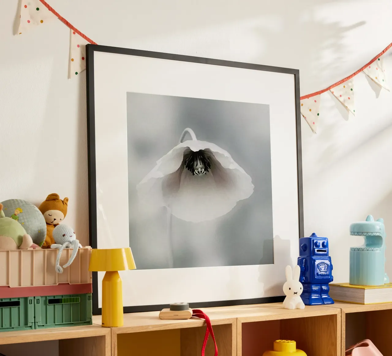 Ephemeral Beauty - Piet Flour poster da Pictufy
