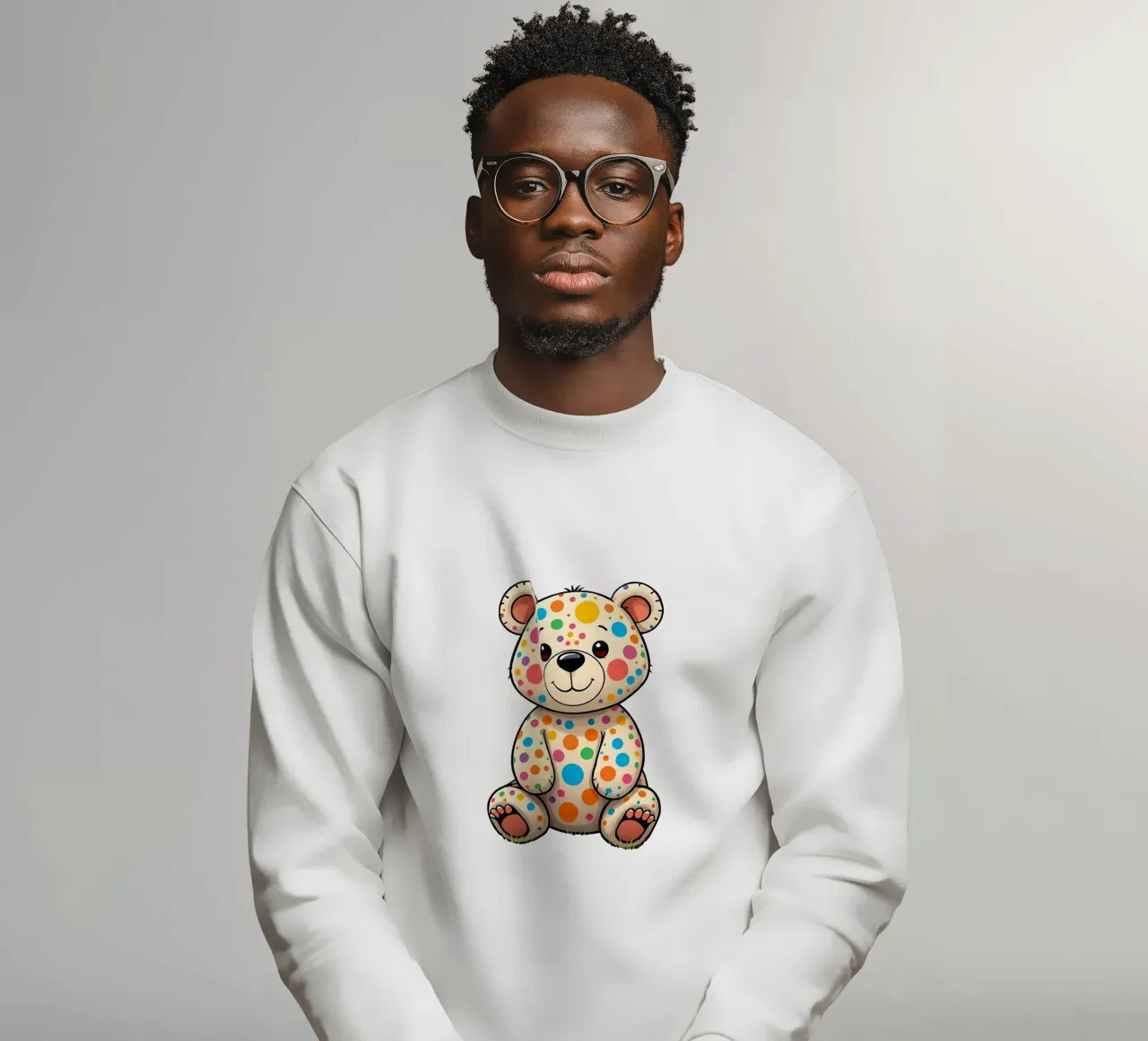 Bear_2a sweatshirt by Tierisch bunt by LK